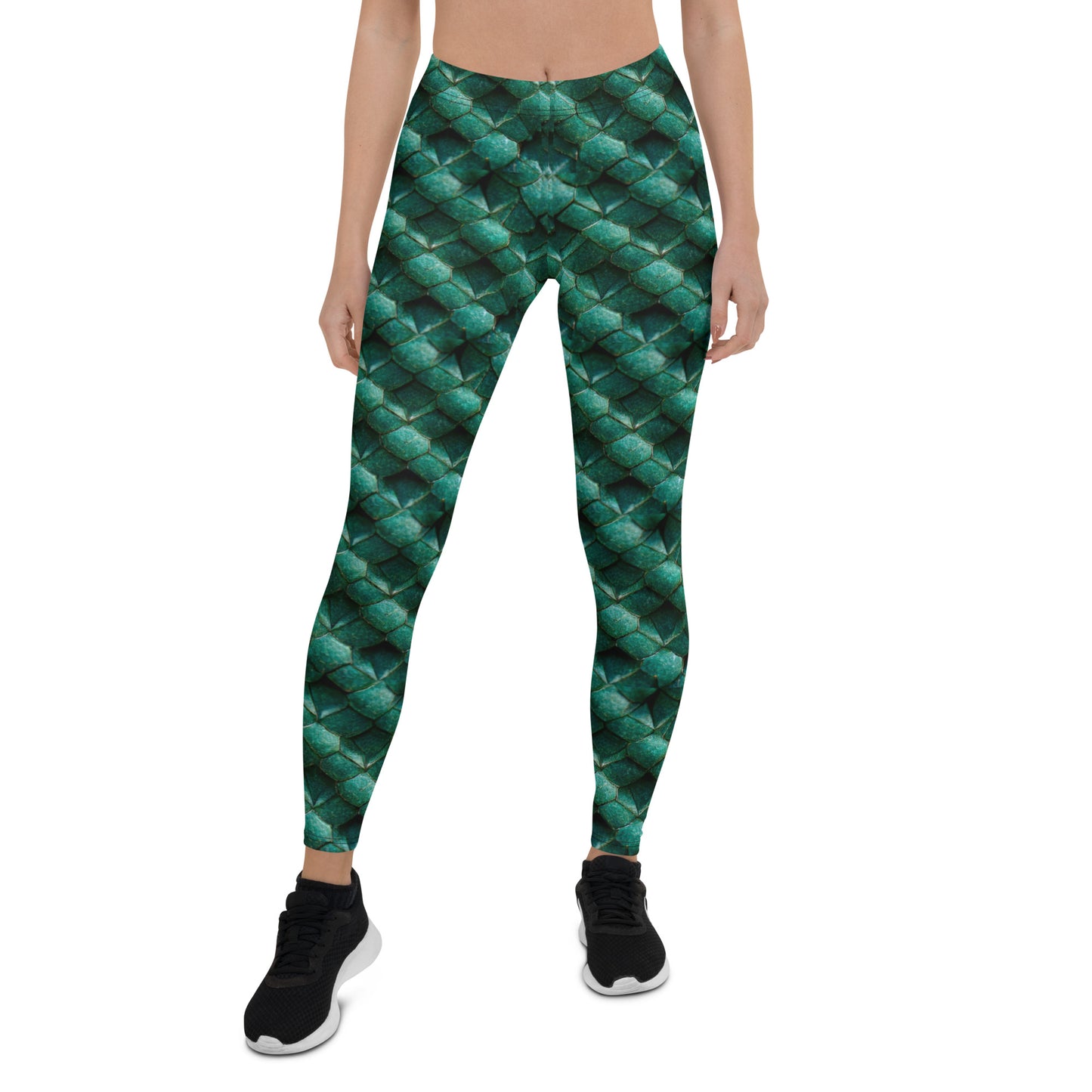 Emeralda the Great Forest Dragon Leggings