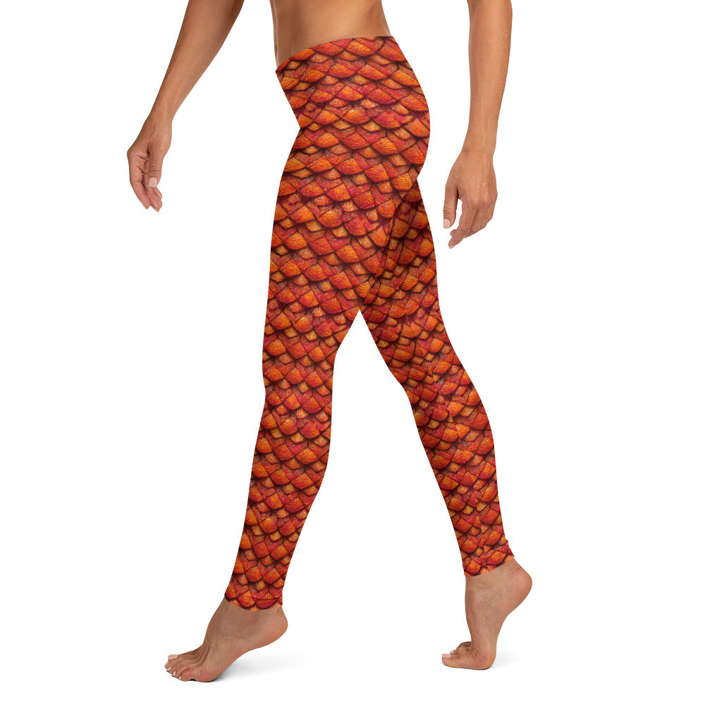 Kurtalor, the Infernal Sentinel of Joy and Peace Leggings