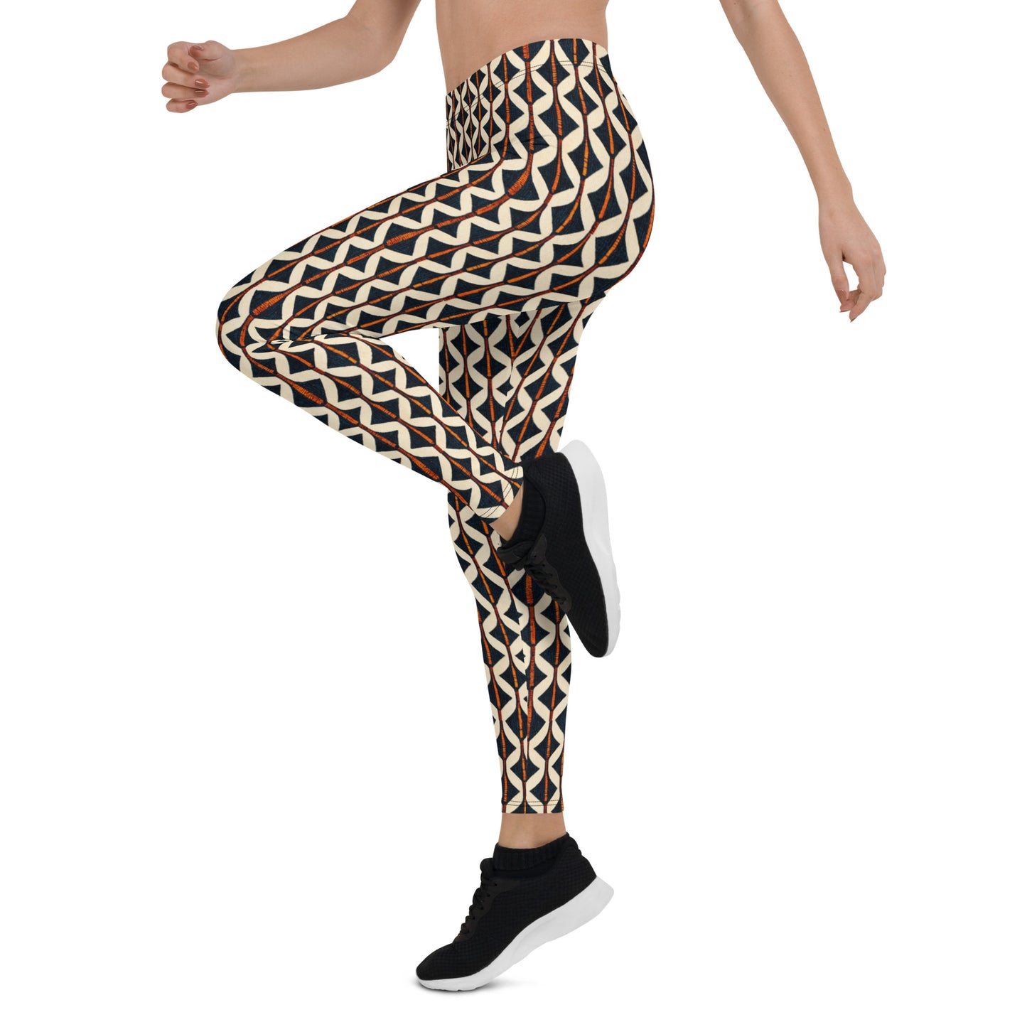 Tribal Tones In Harmony Leggings