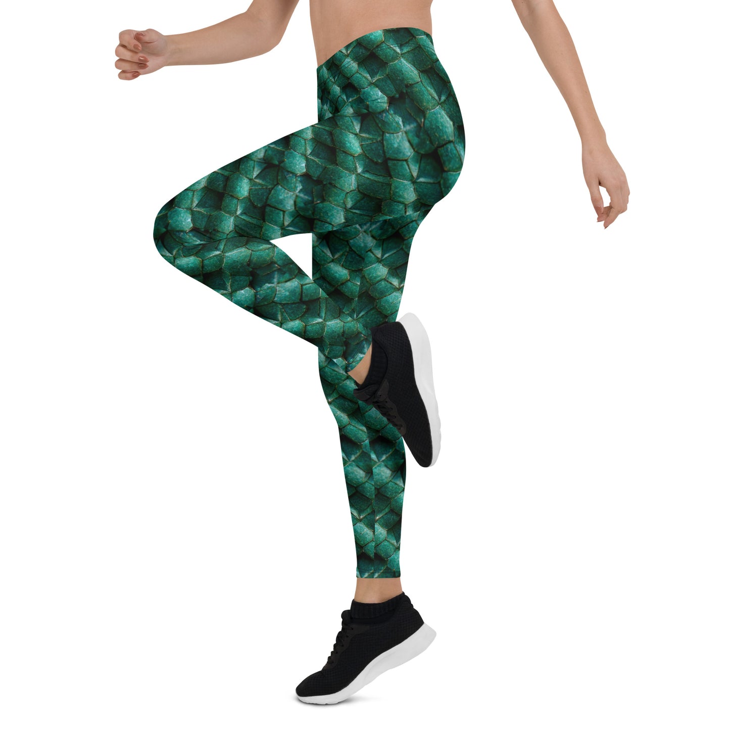 Emeralda the Great Forest Dragon Leggings