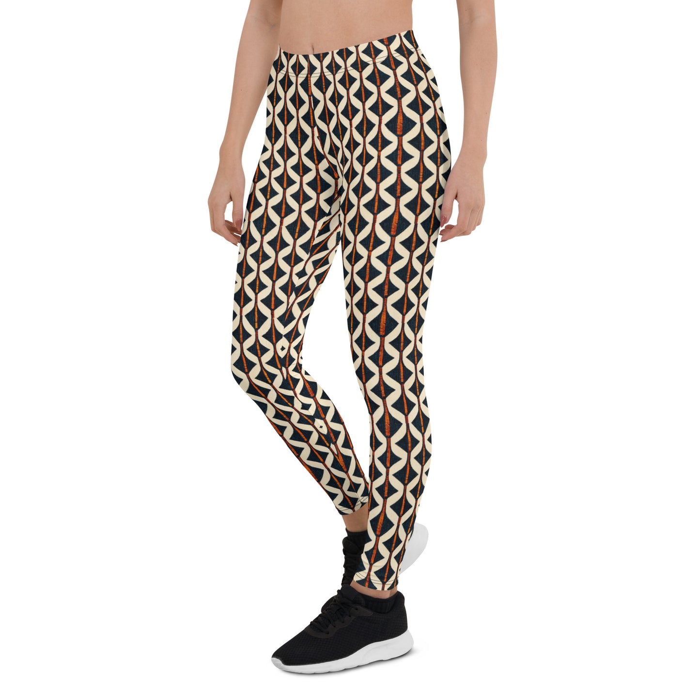 Tribal Tones In Harmony Leggings