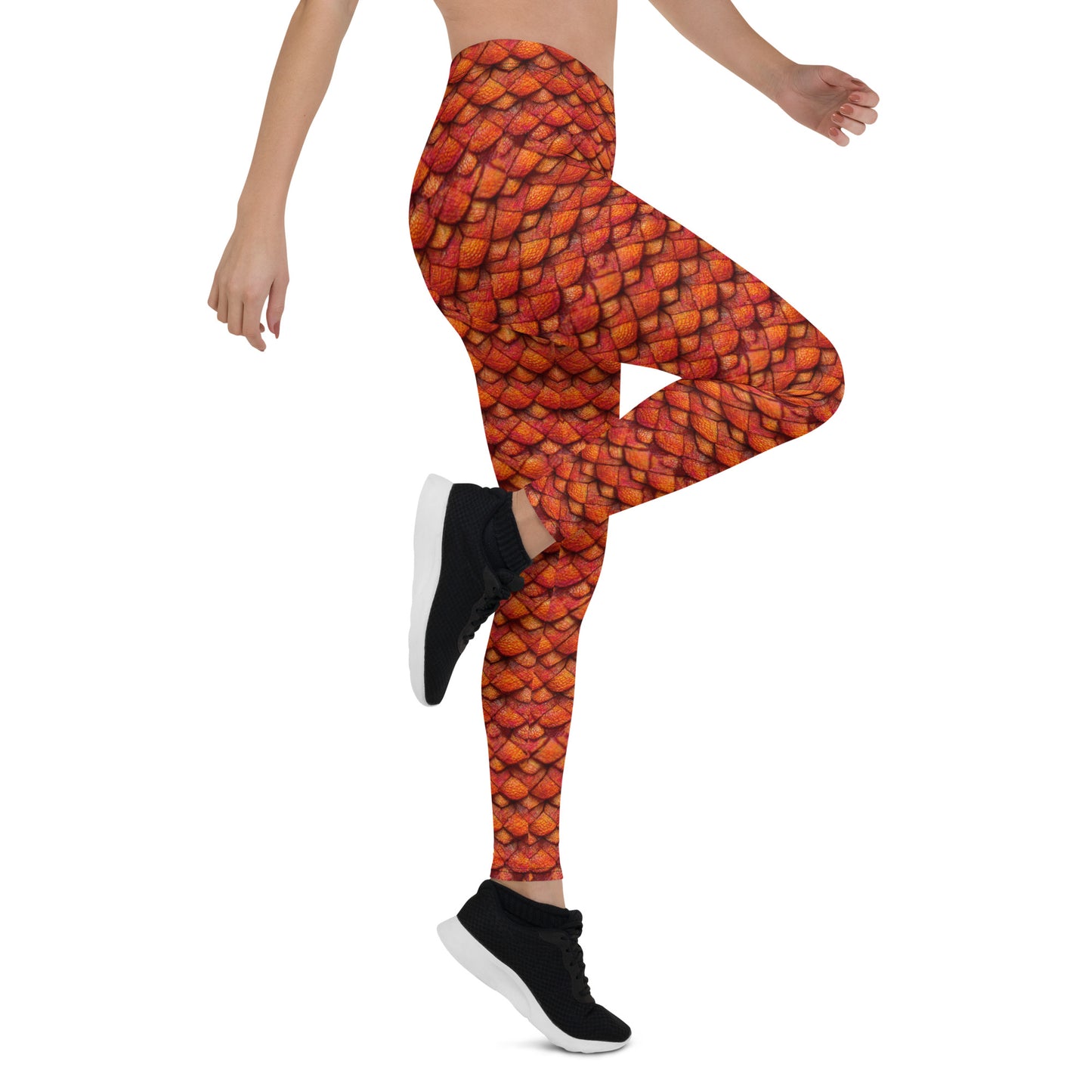 Kurtalor, the Infernal Sentinel of Joy and Peace Leggings