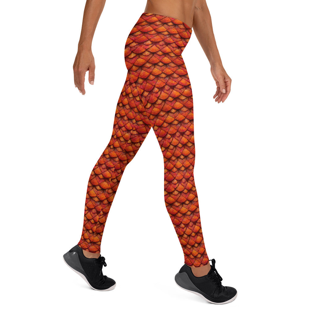 Kurtalor, the Infernal Sentinel of Joy and Peace Leggings