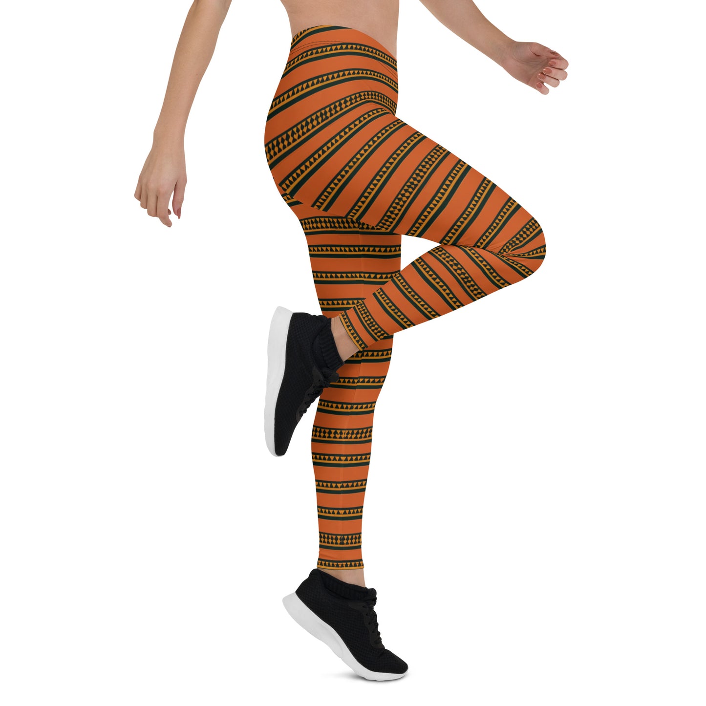 Timbuktu Tangerine Tapestry Leggings