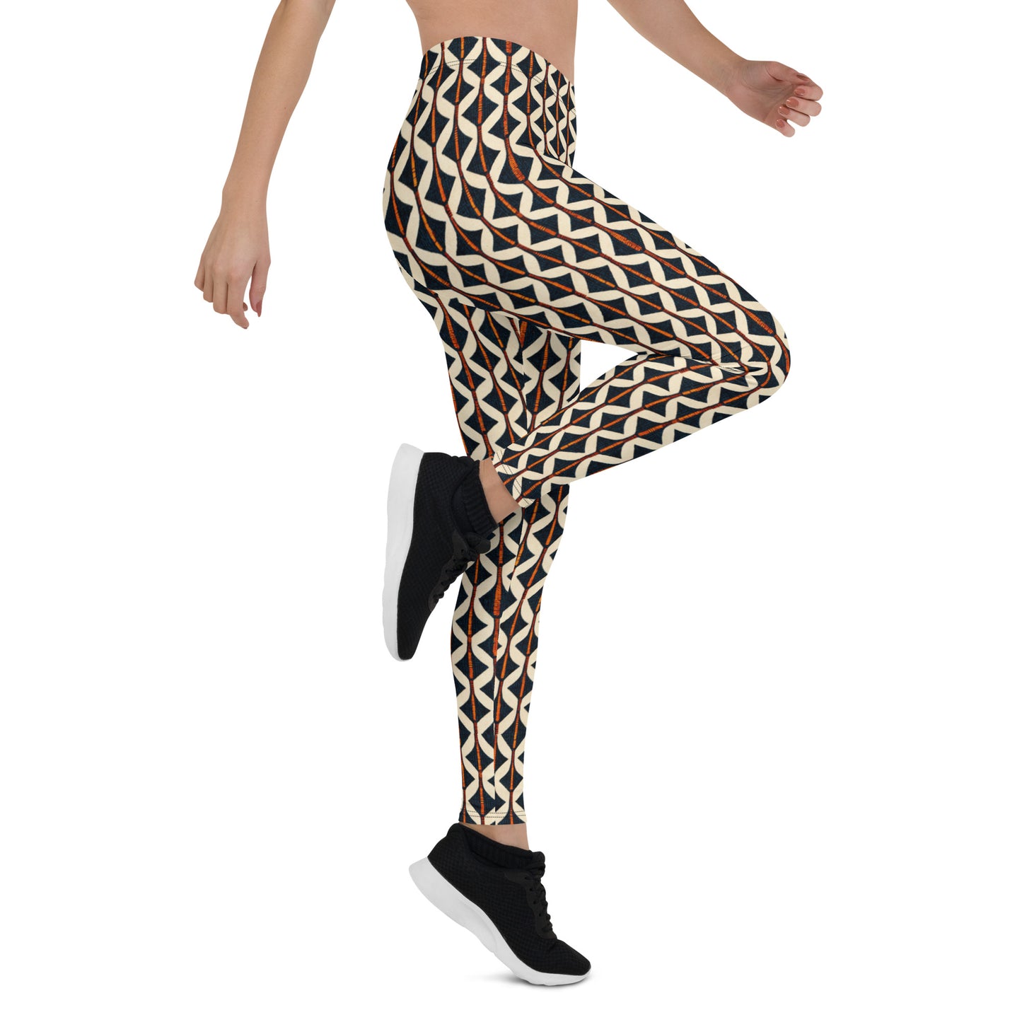 Tribal Tones In Harmony Leggings