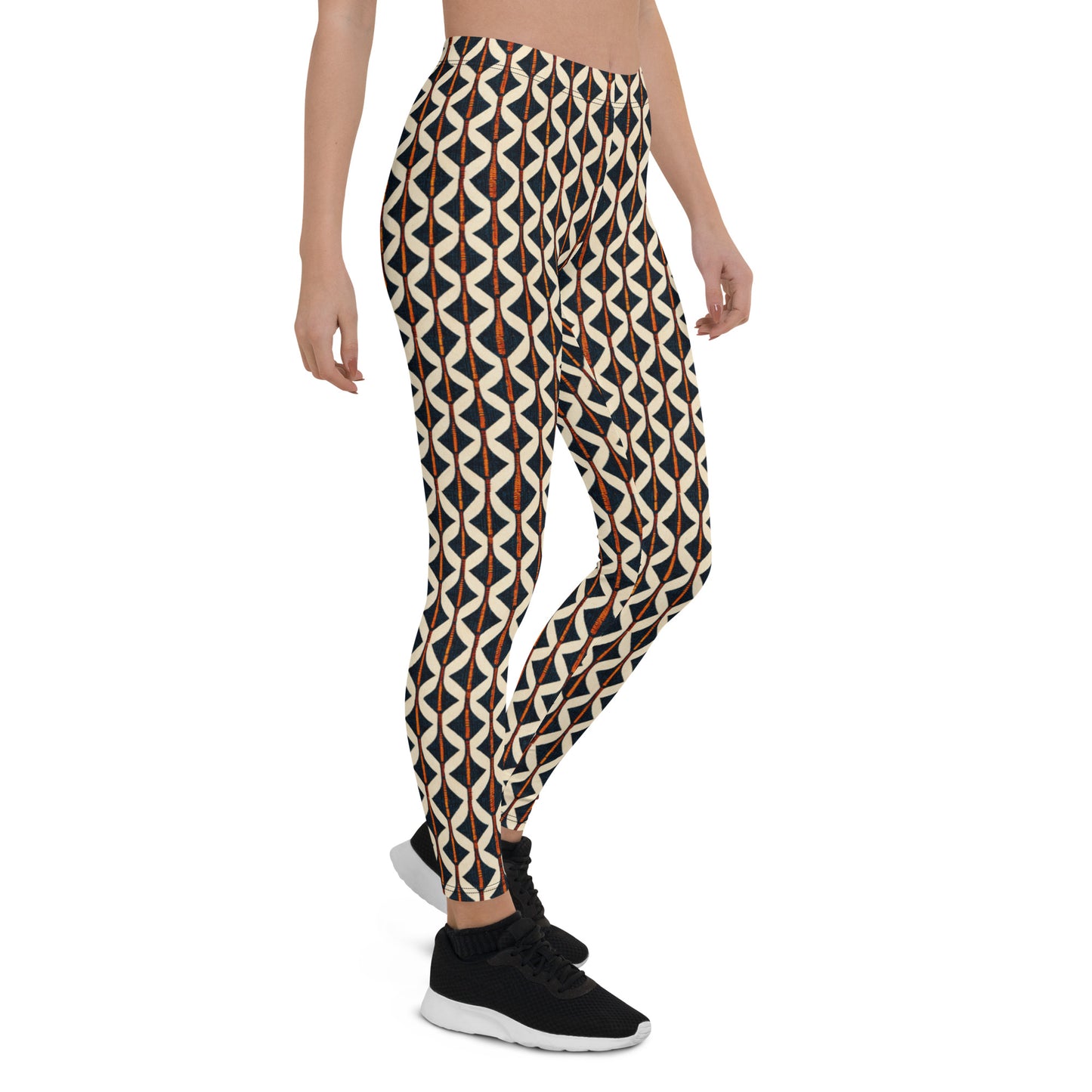 Tribal Tones In Harmony Leggings