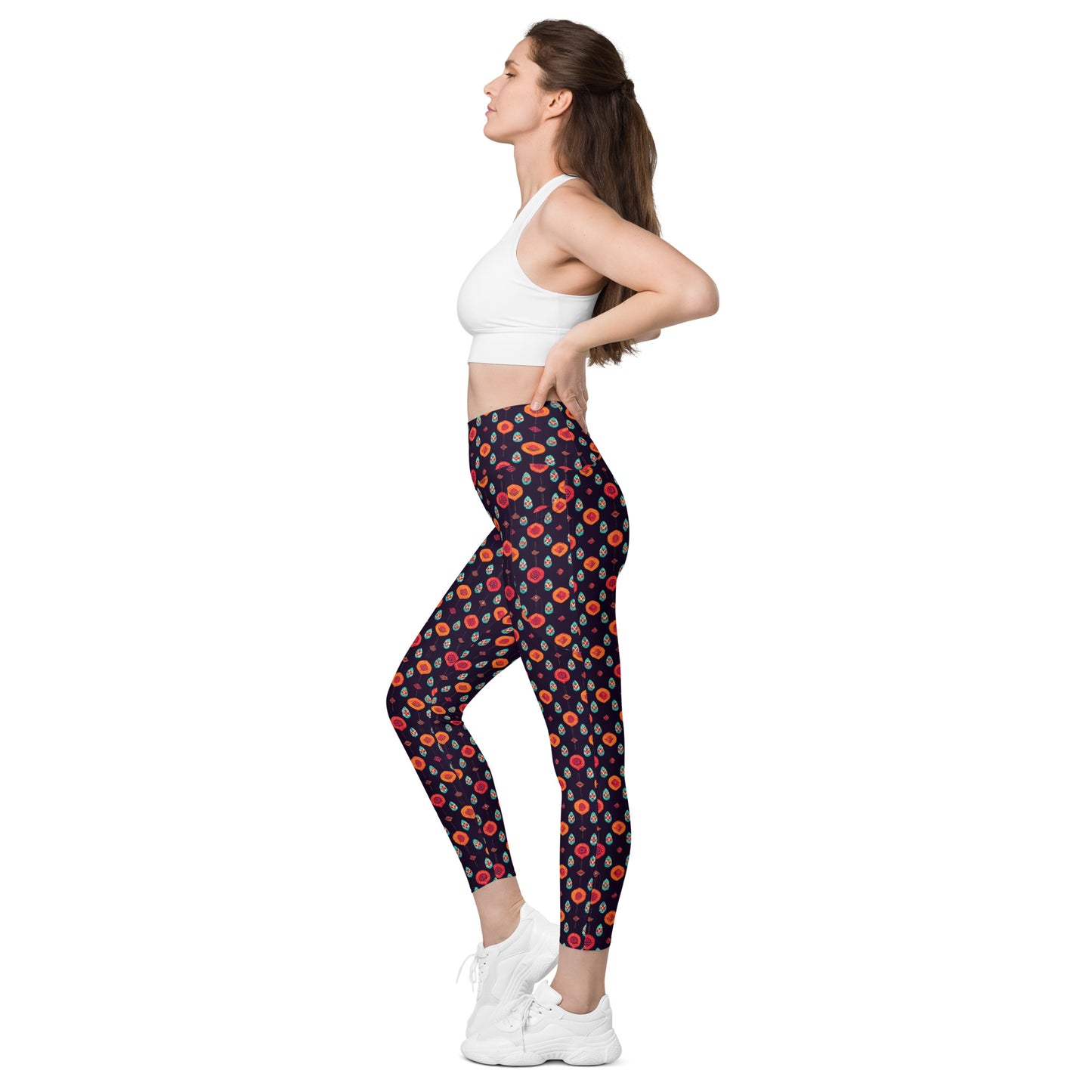 Free Spirited Flora Leggings with pockets