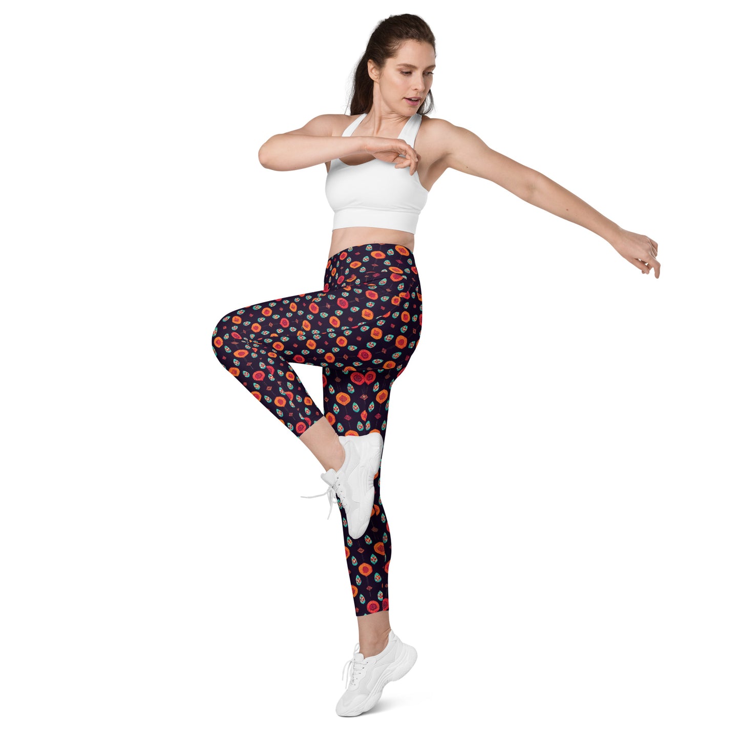 Free Spirited Flora Leggings with pockets