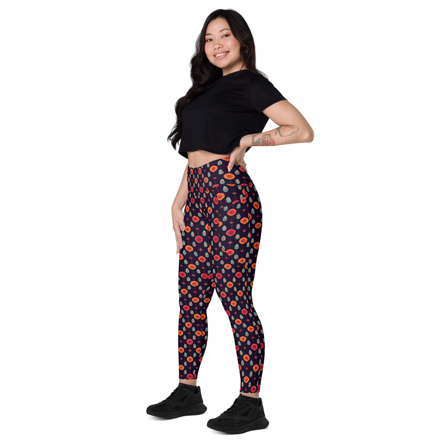 Free Spirited Flora Leggings with pockets