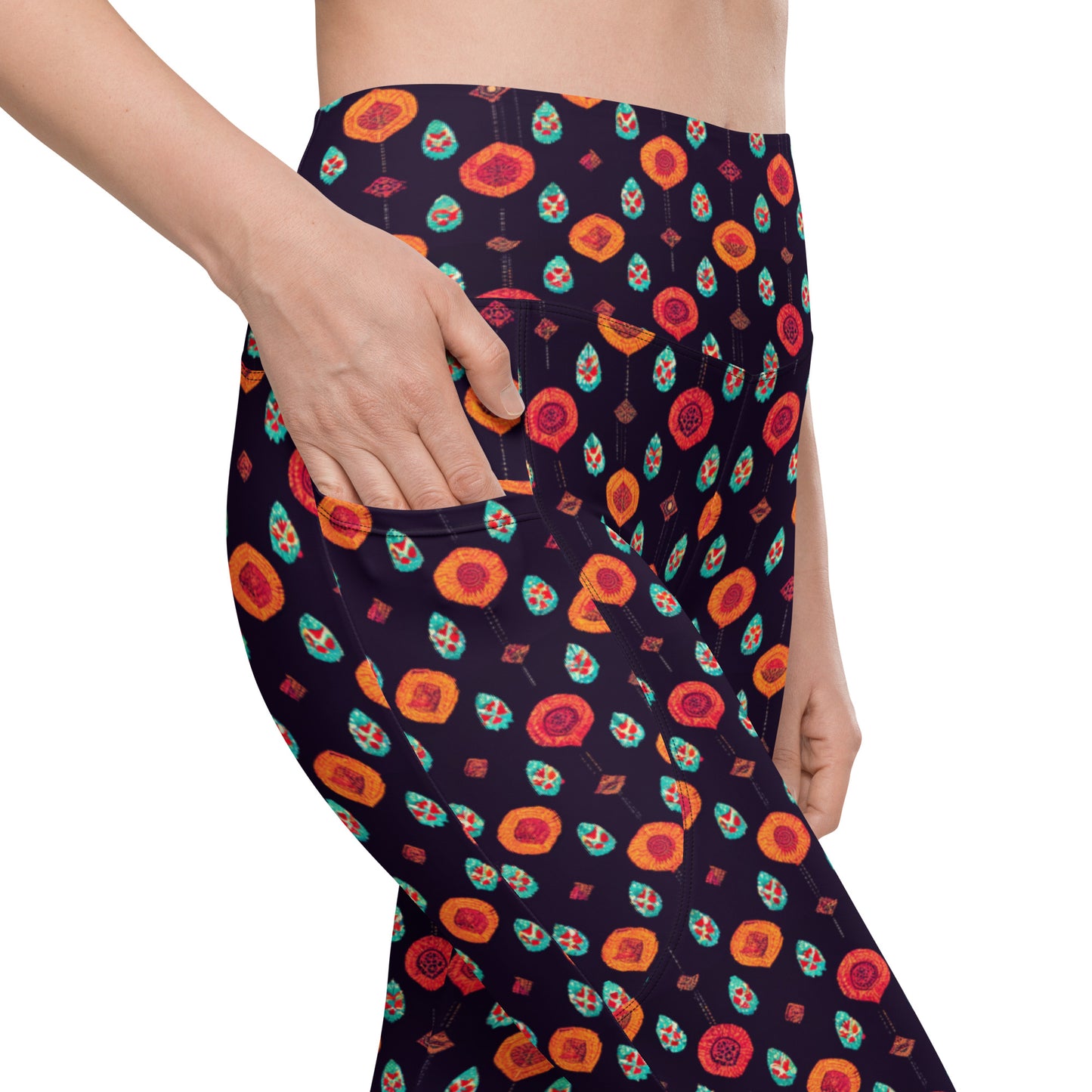 Free Spirited Flora Leggings with pockets