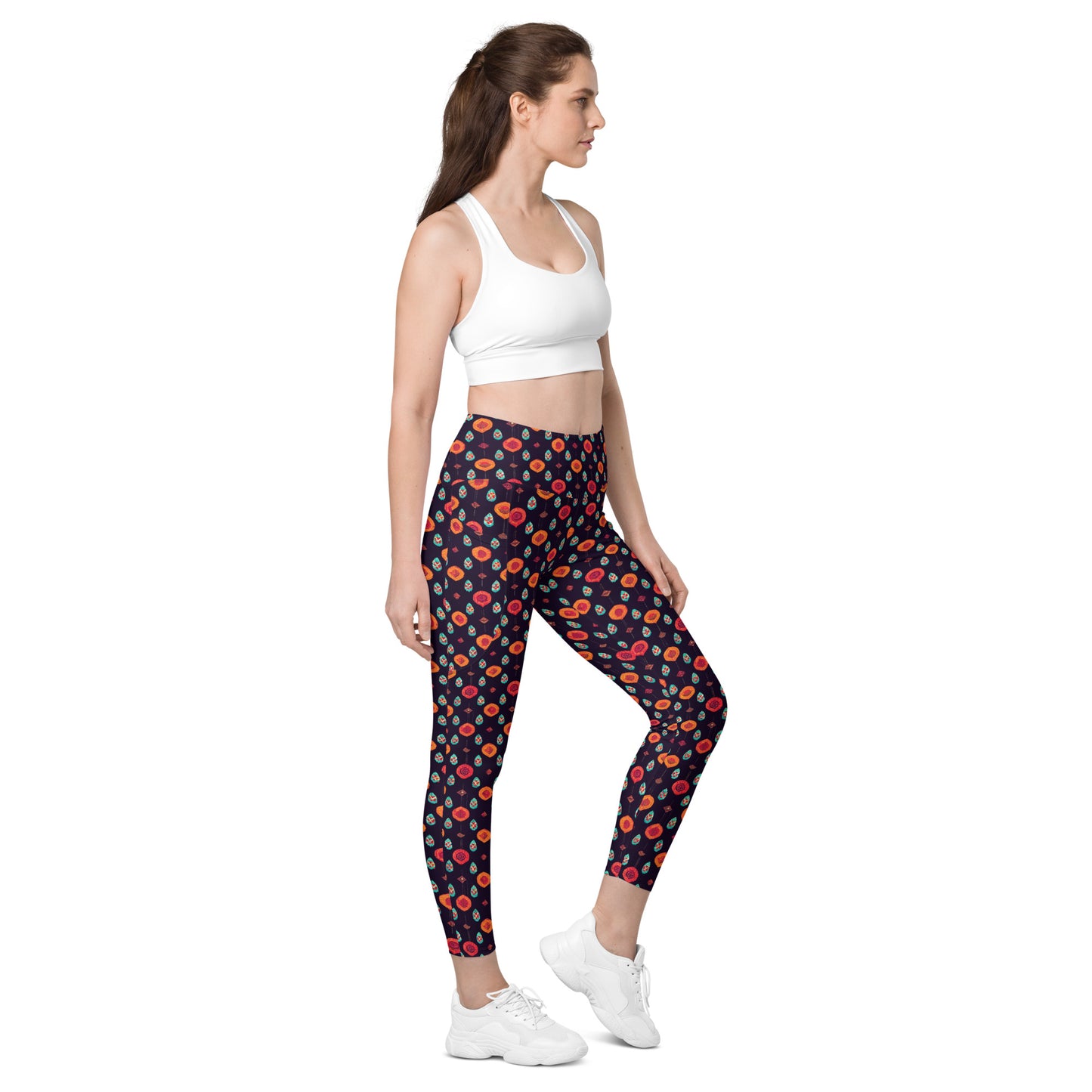 Free Spirited Flora Leggings with pockets