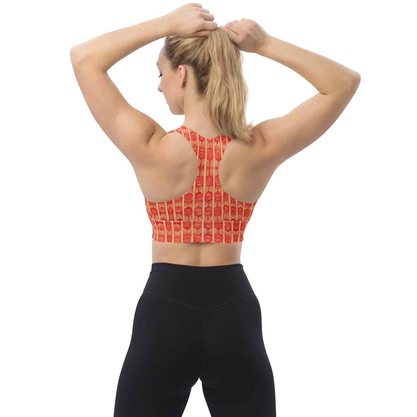 Scarlet Ribbon Longline sports bra