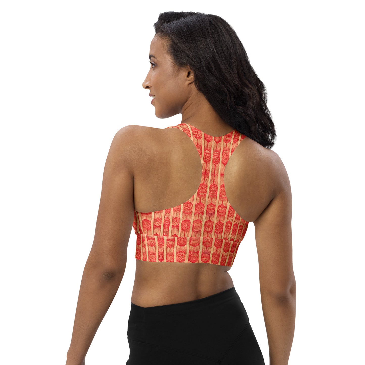 Scarlet Ribbon Longline sports bra