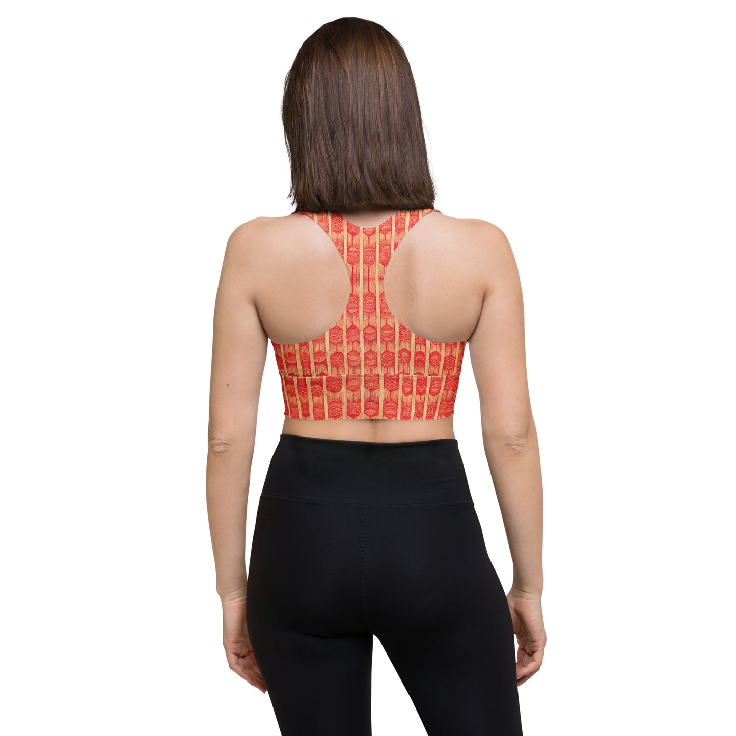 Scarlet Ribbon Longline sports bra