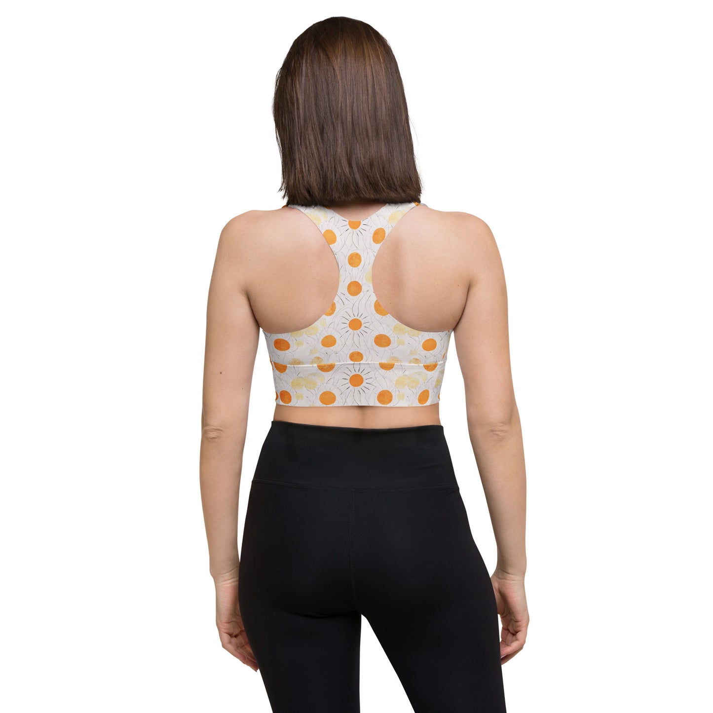 Fall Sun Longline sports bra