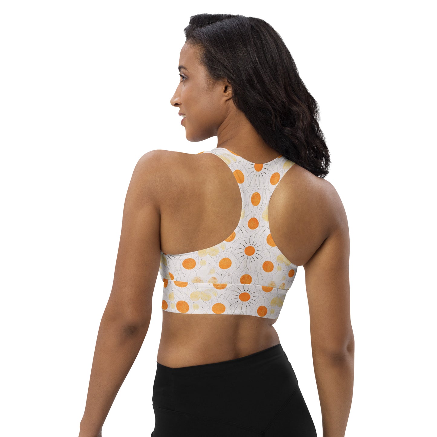 Fall Sun Longline sports bra