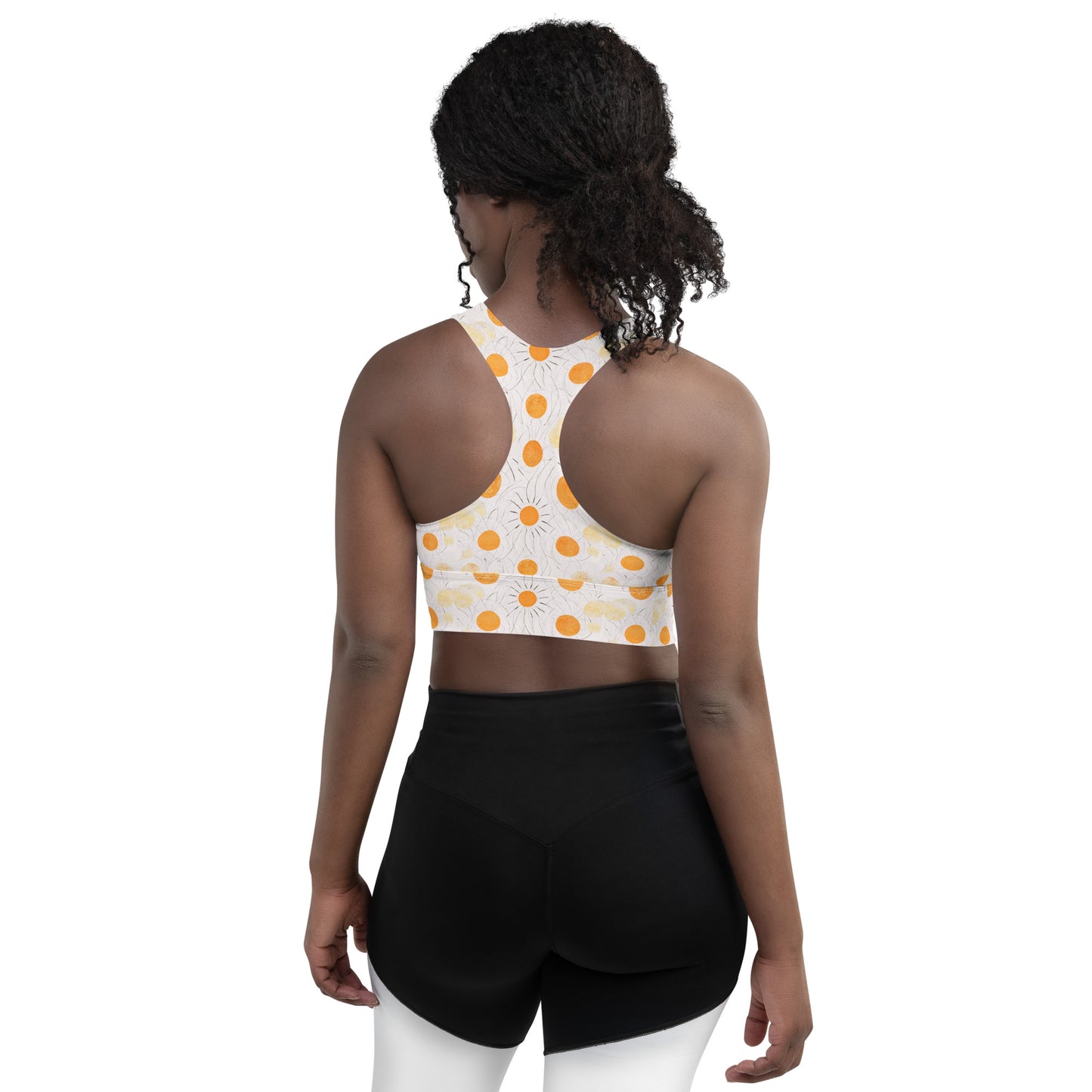 Fall Sun Longline sports bra