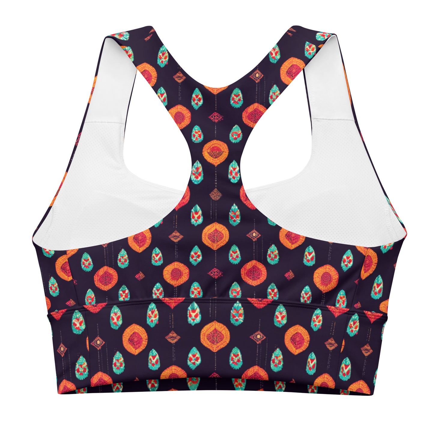 Free Spirited Flora Longline sports bra