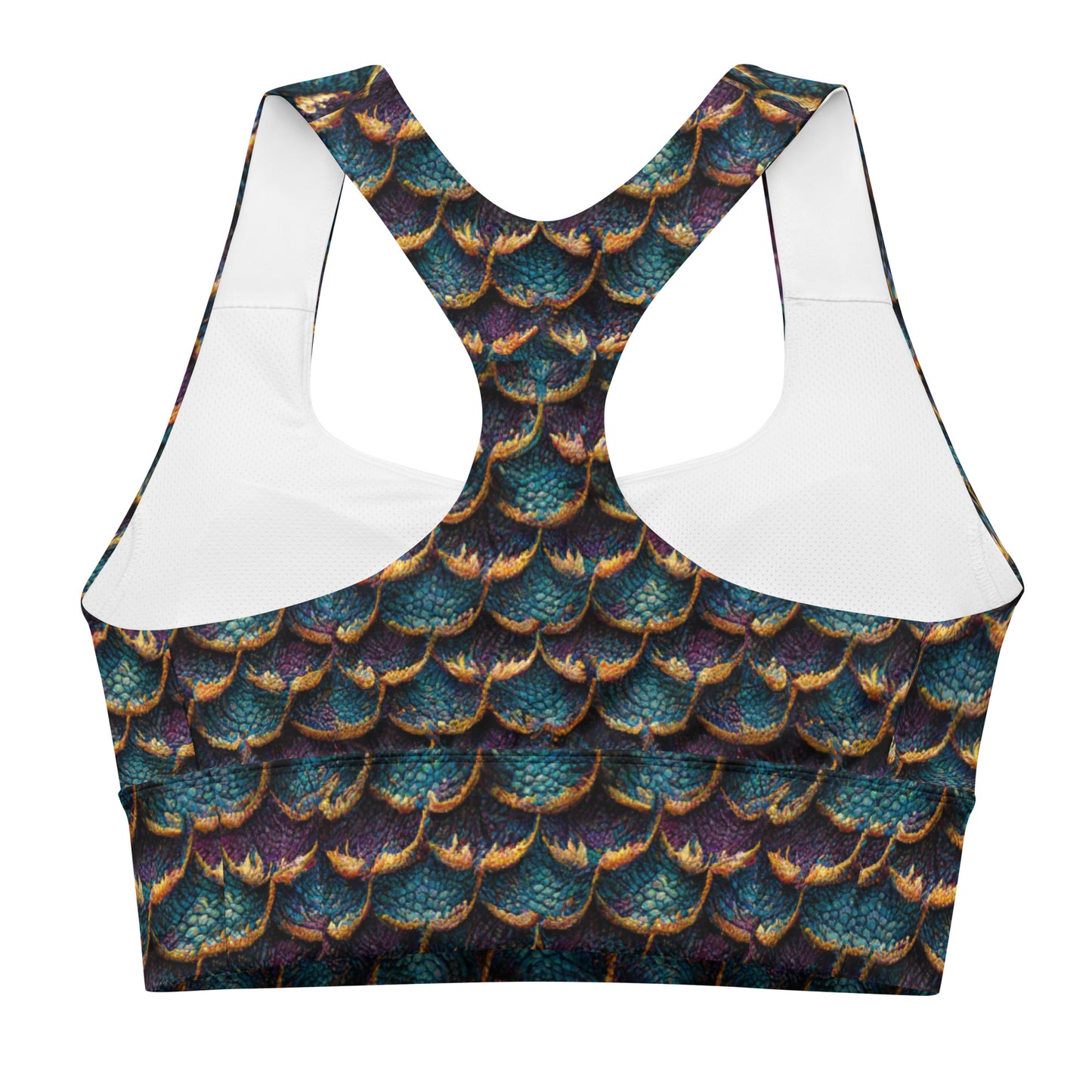 Maelorin, the Coastal Illusionist Dragon Longline sports bra