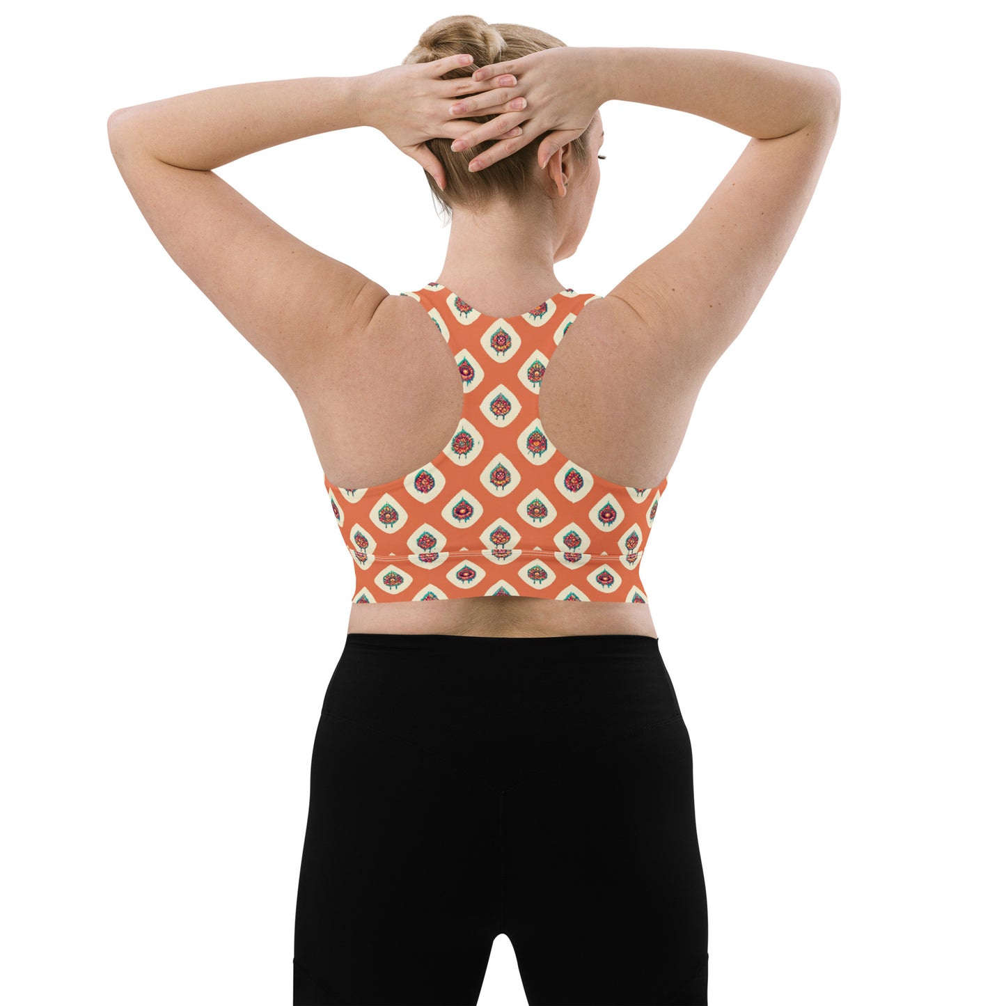 Mango Tango Longline sports bra