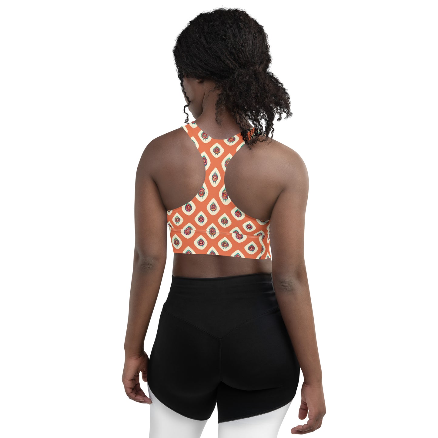 Mango Tango Longline sports bra