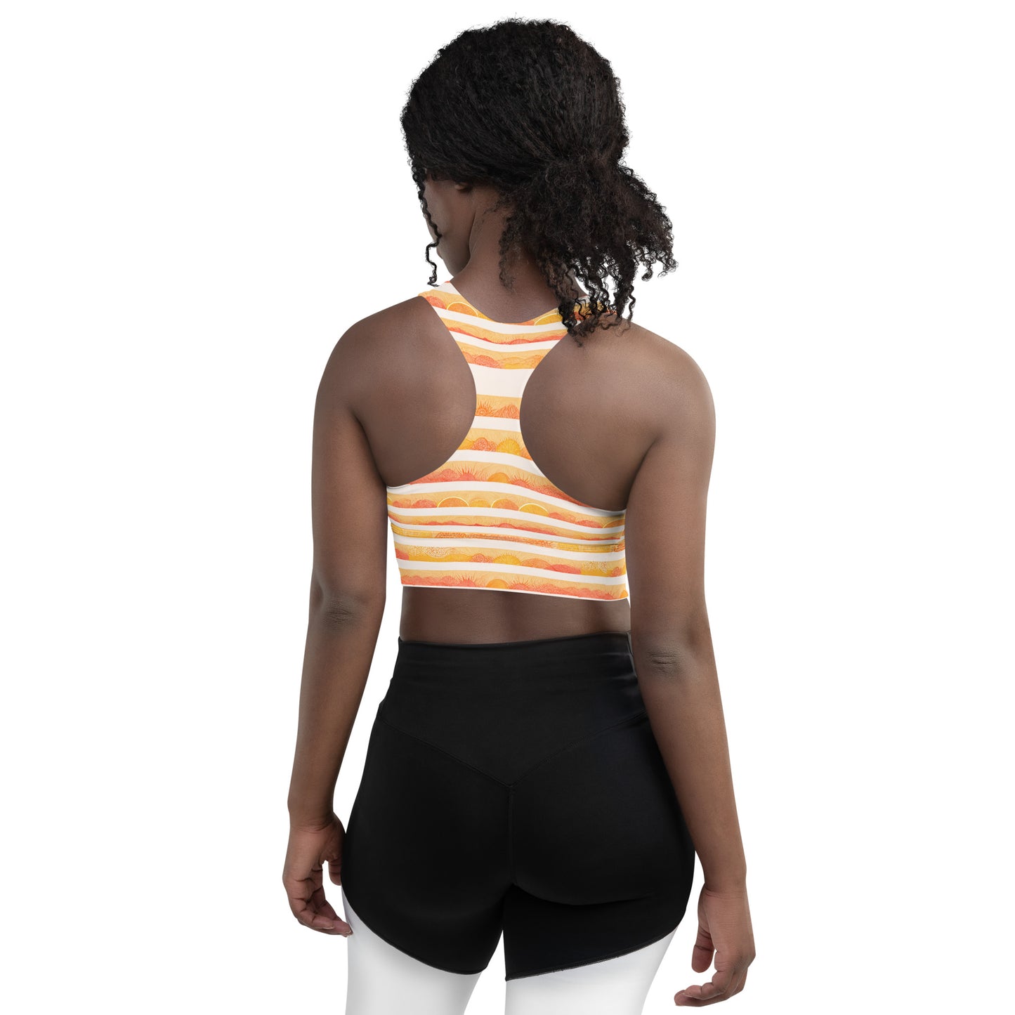 Rising Sun Longline sports bra