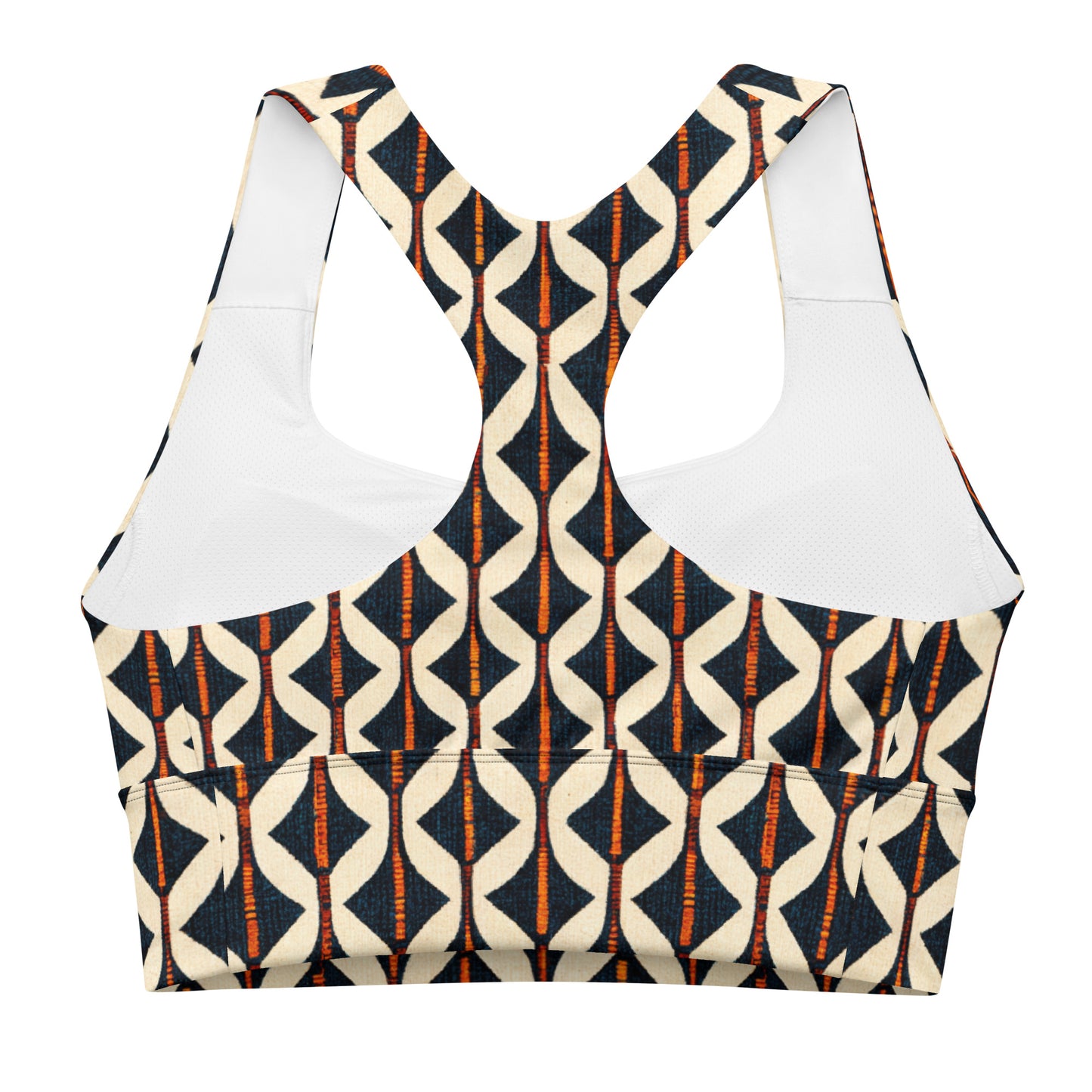 Tribal Tones In Harmony Longline sports bra