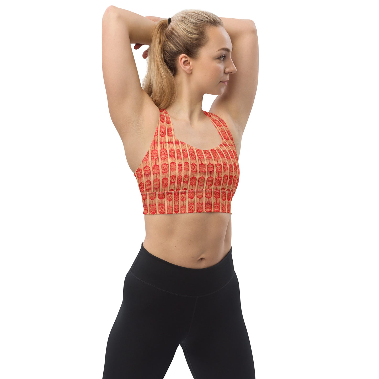 Scarlet Ribbon Longline sports bra