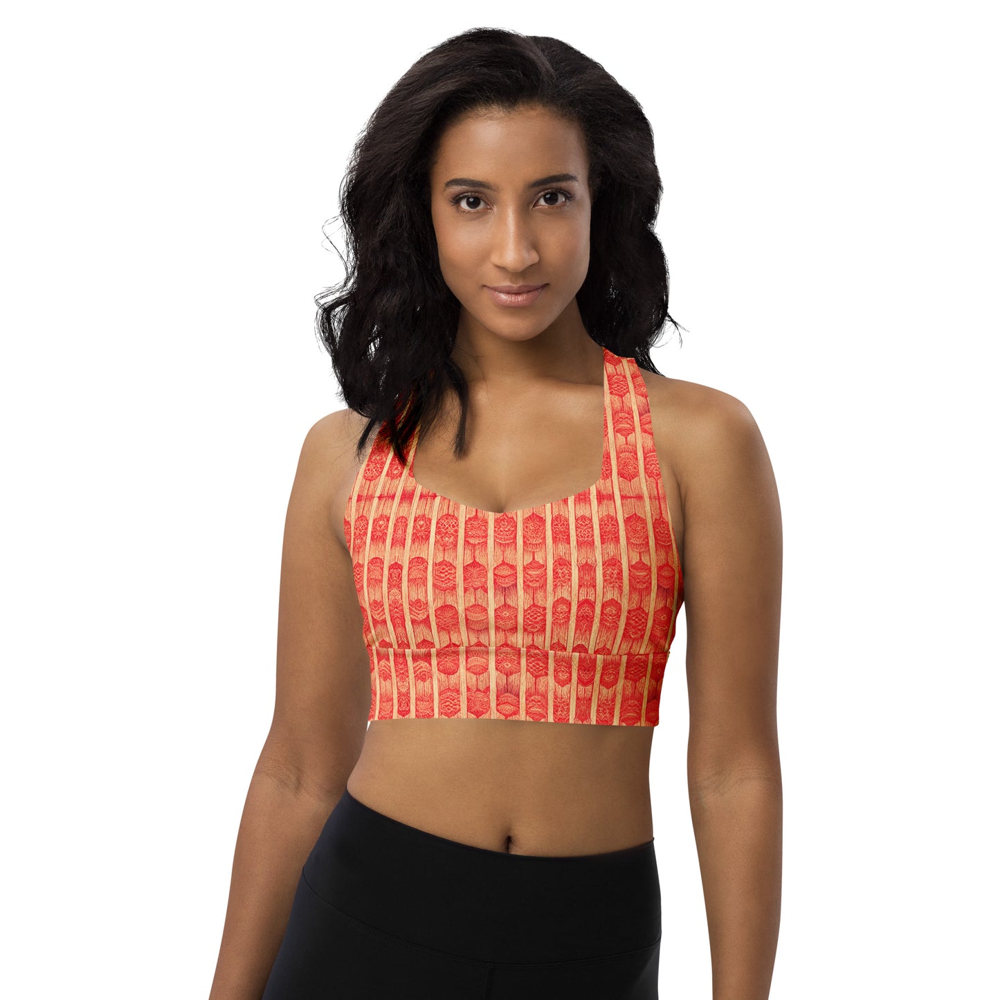 Scarlet Ribbon Longline sports bra