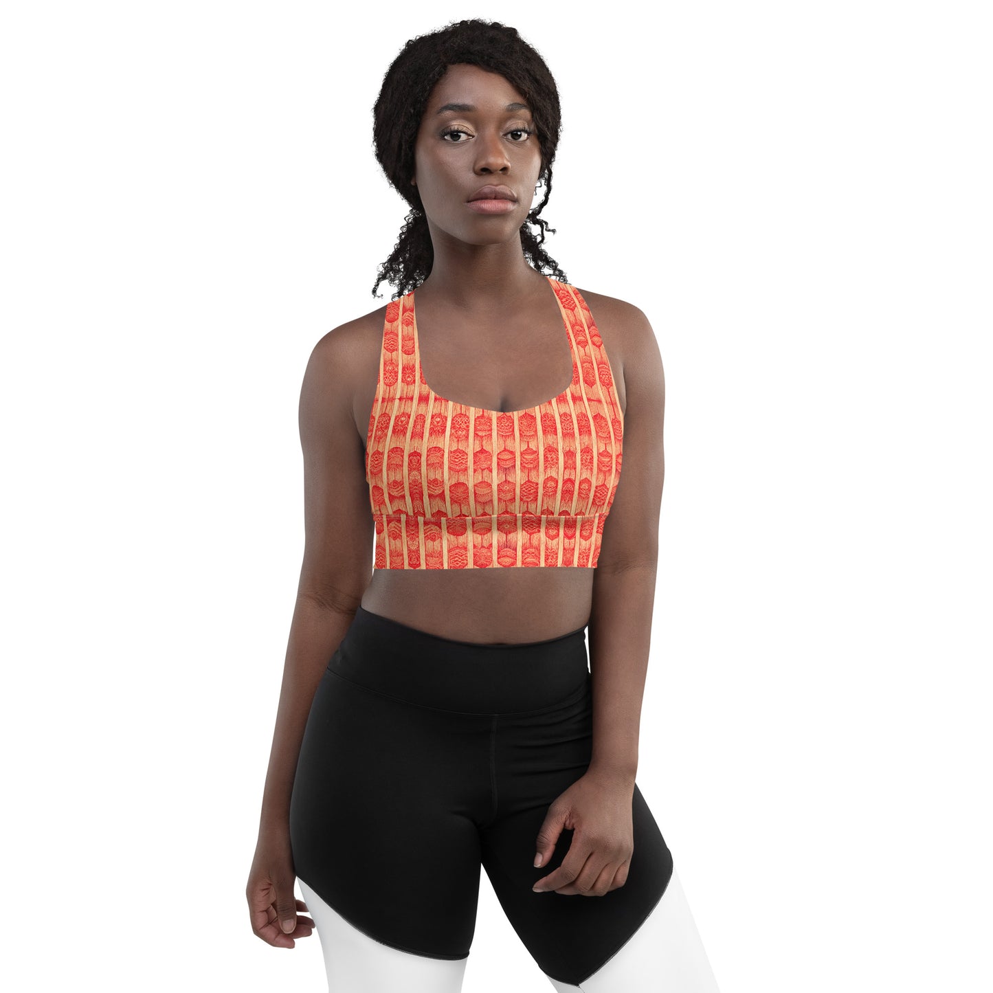 Scarlet Ribbon Longline sports bra