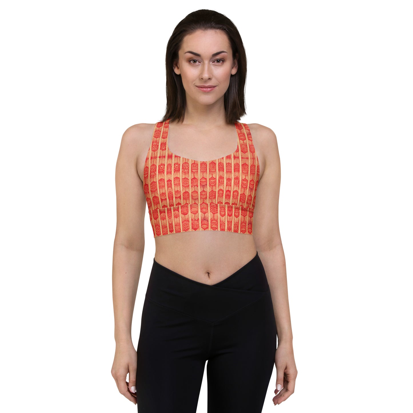 Scarlet Ribbon Longline sports bra