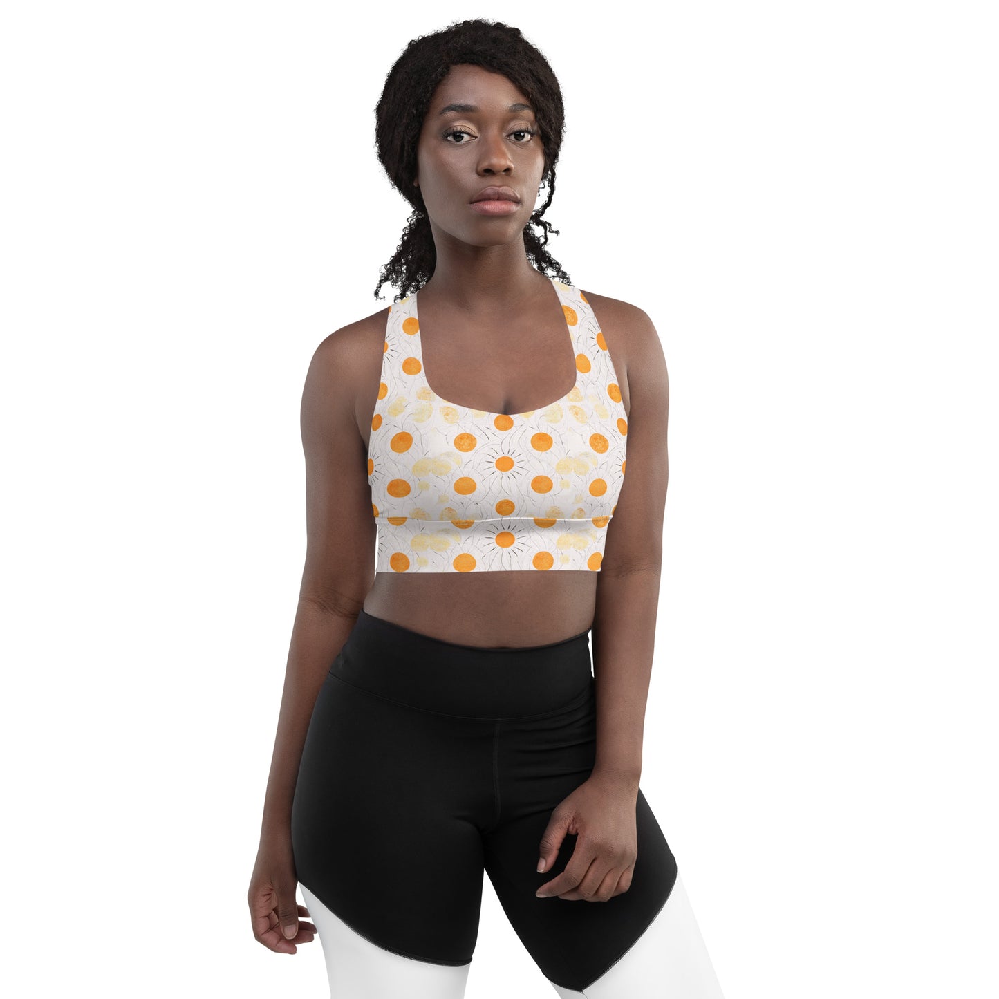 Fall Sun Longline sports bra