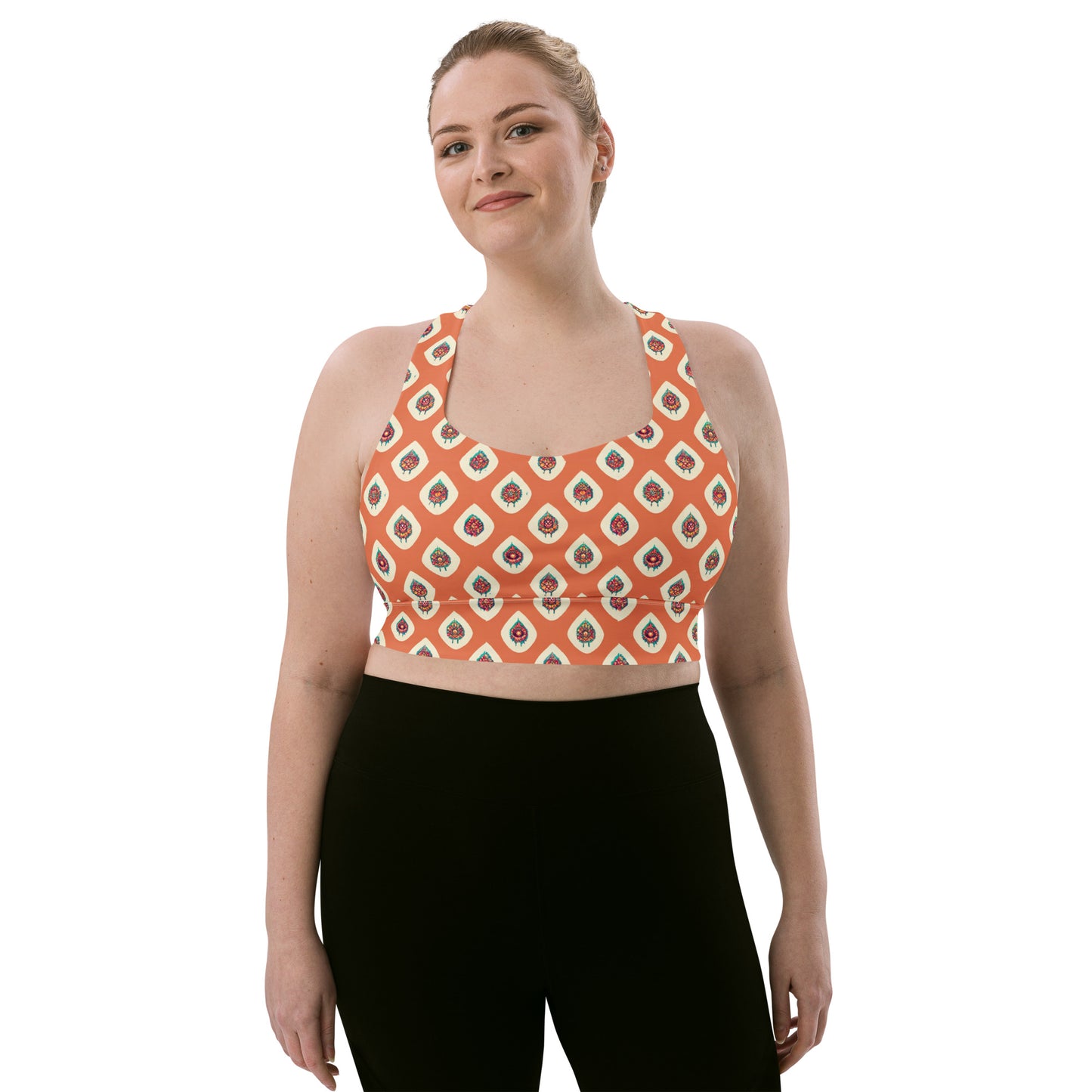 Mango Tango Longline sports bra