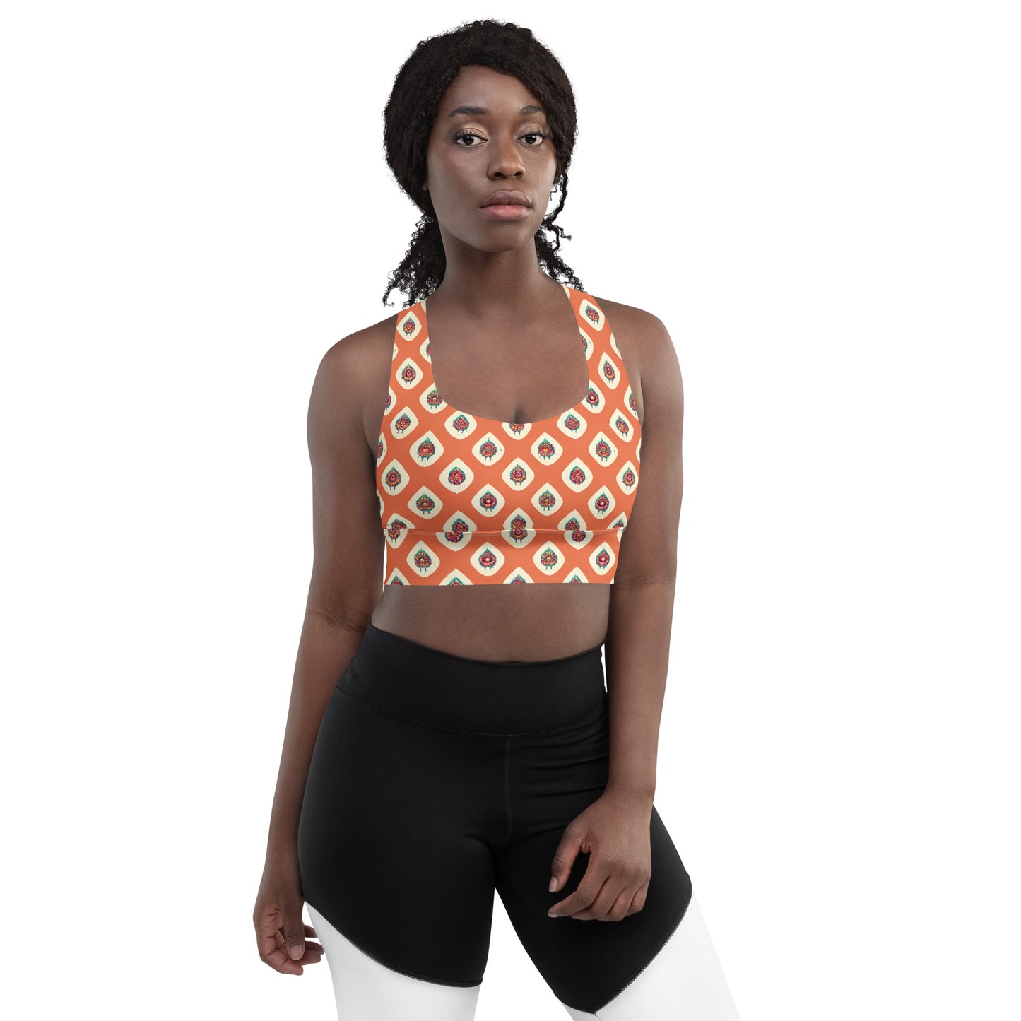 Mango Tango Longline sports bra