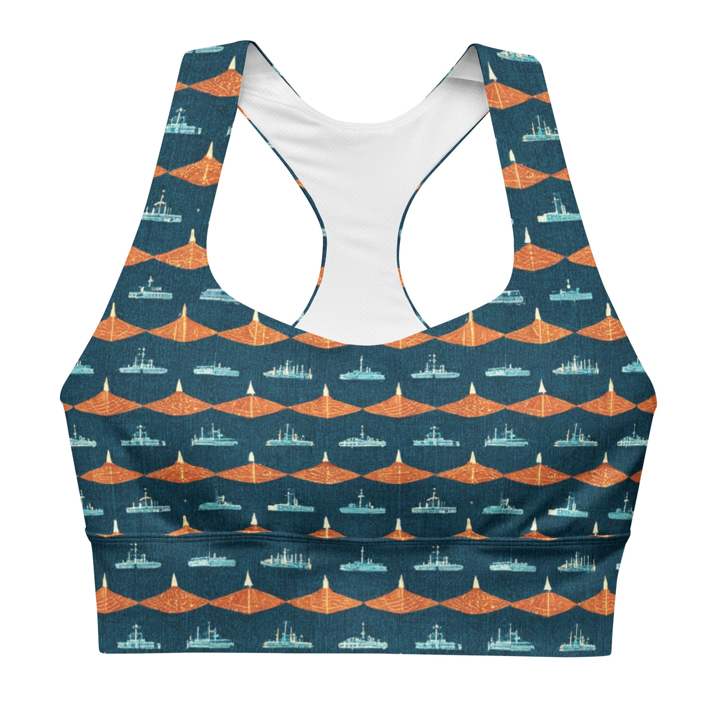 Mariners Melody Longline sports bra