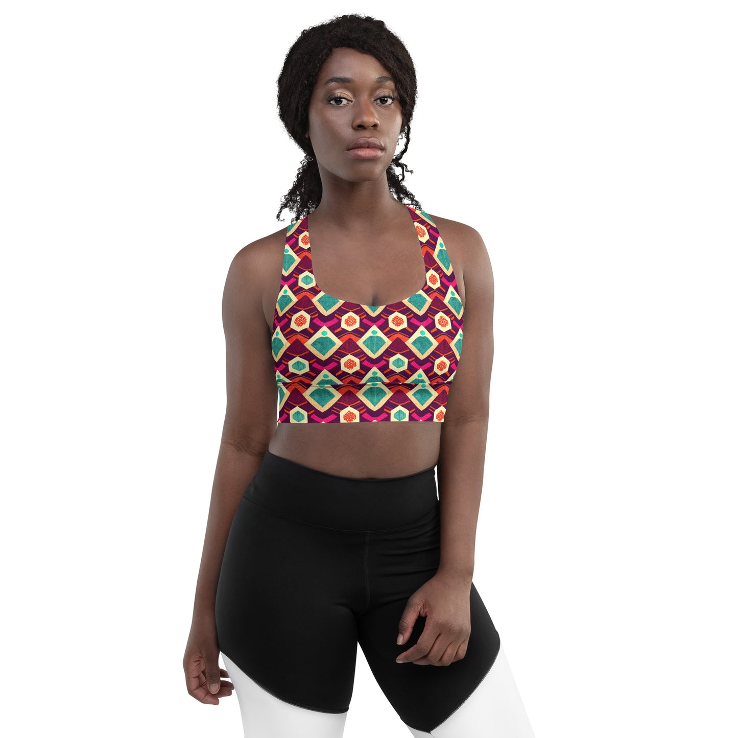 Morning Delight Longline sports bra