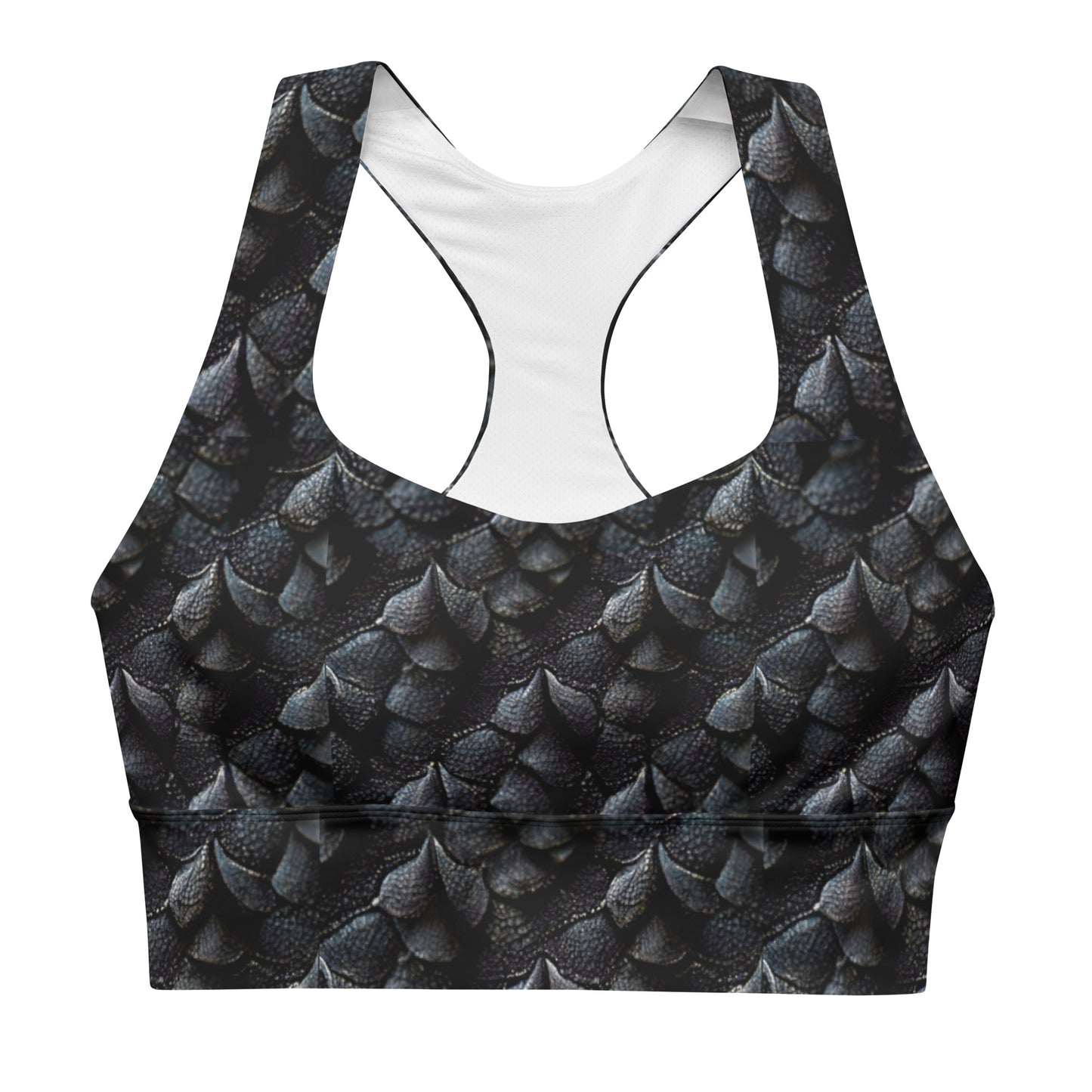 Onyxxor, the Cliff Sentinel Dragon Longline sports bra