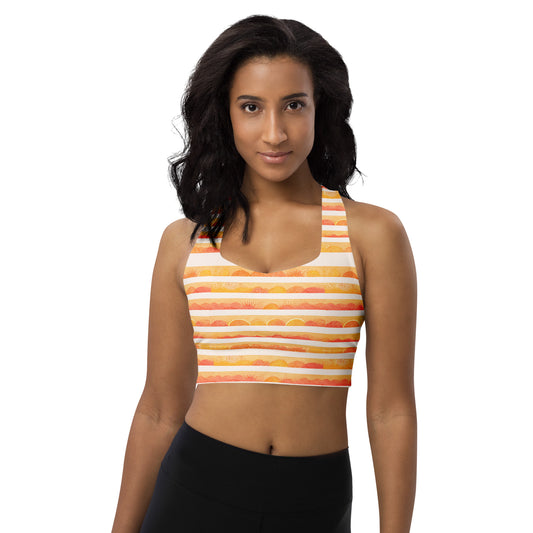 Rising Sun Longline sports bra