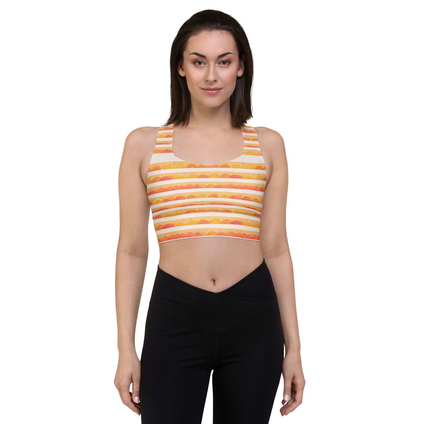 Rising Sun Longline sports bra