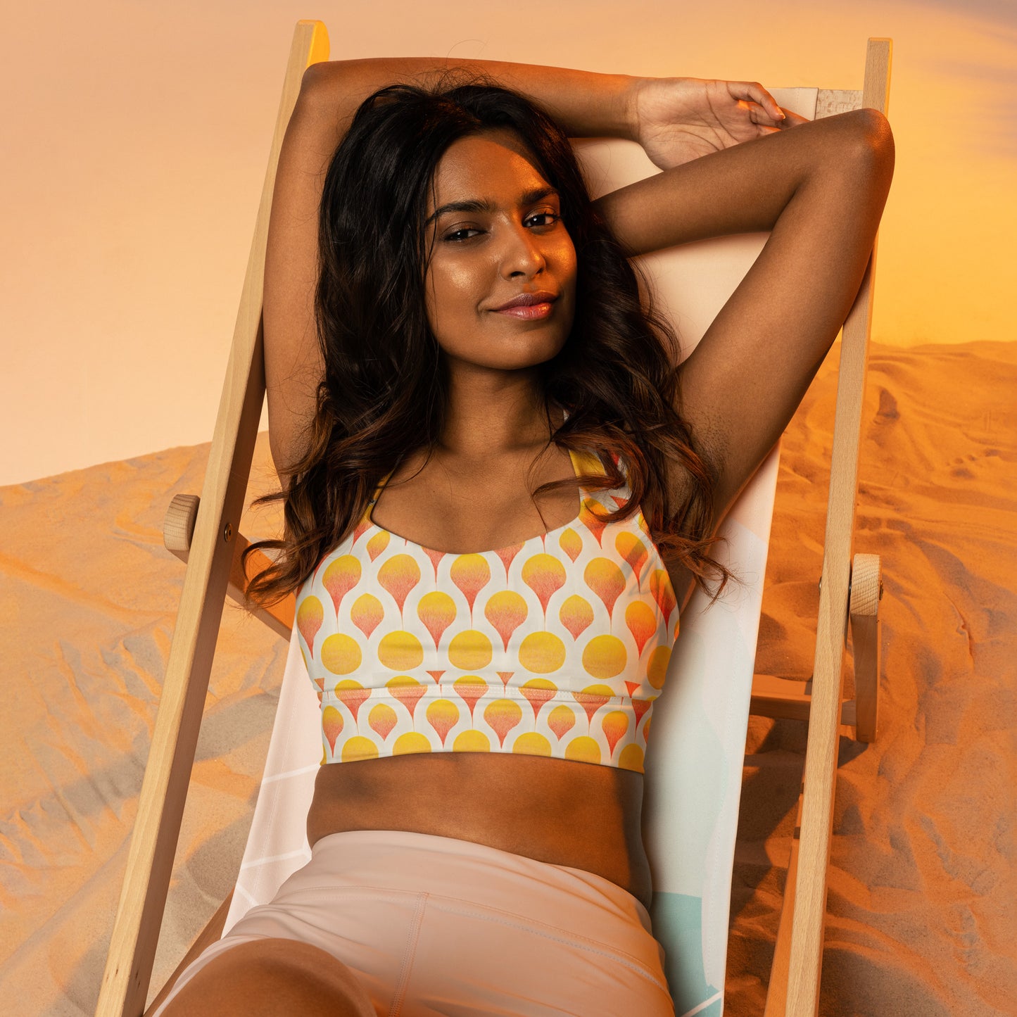 Suns Rise Longline sports bra