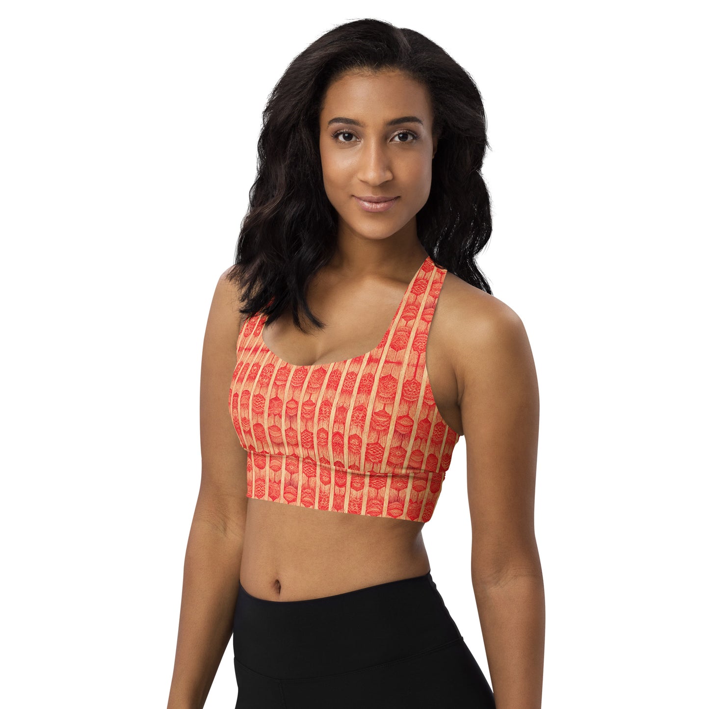 Scarlet Ribbon Longline sports bra