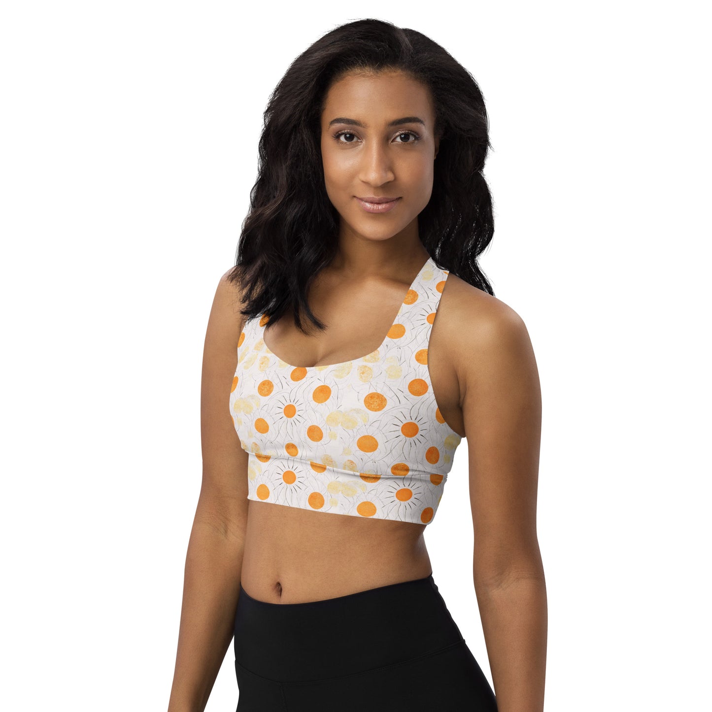 Fall Sun Longline sports bra