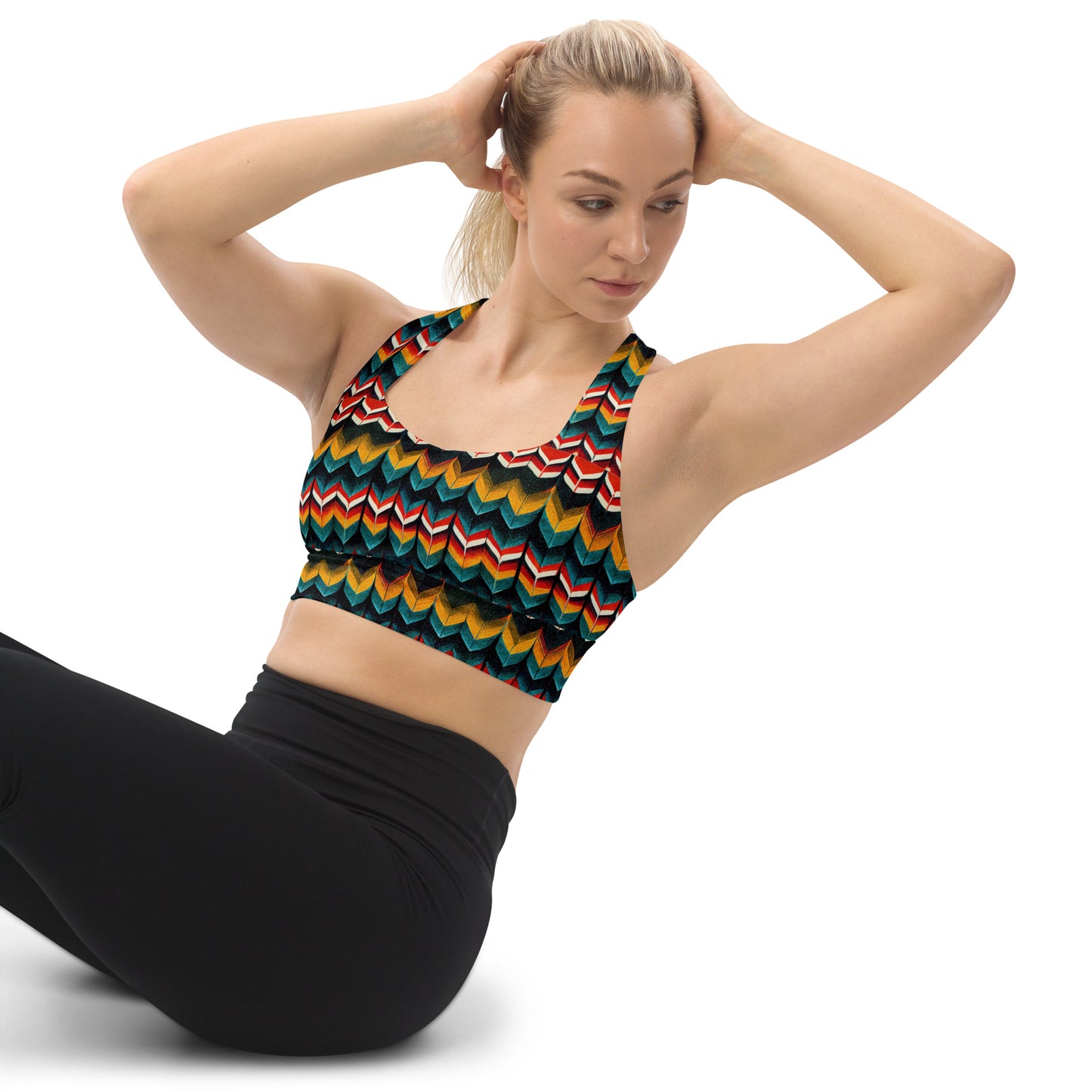 Jimmy’s Sweater Longline sports bra