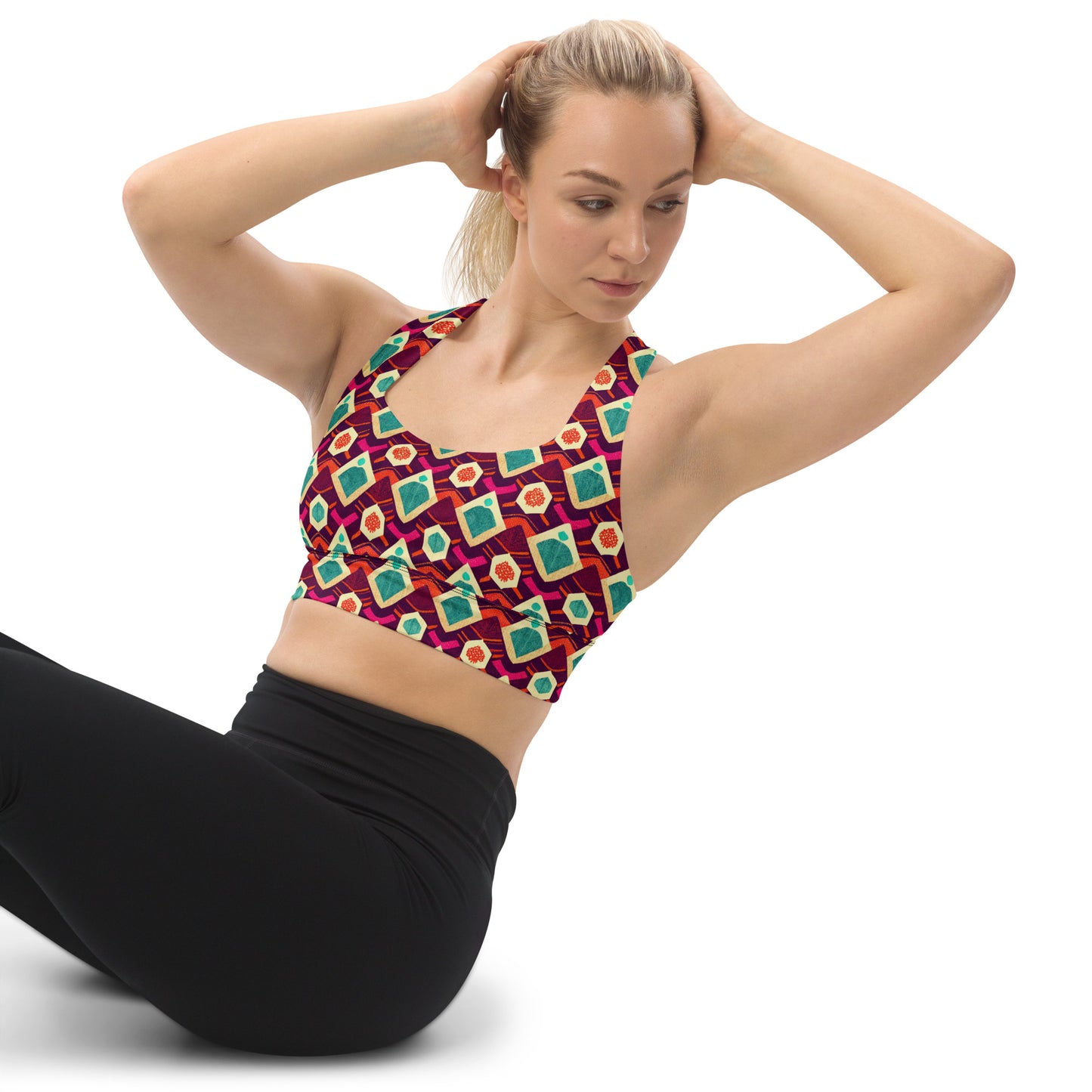 Morning Delight Longline sports bra