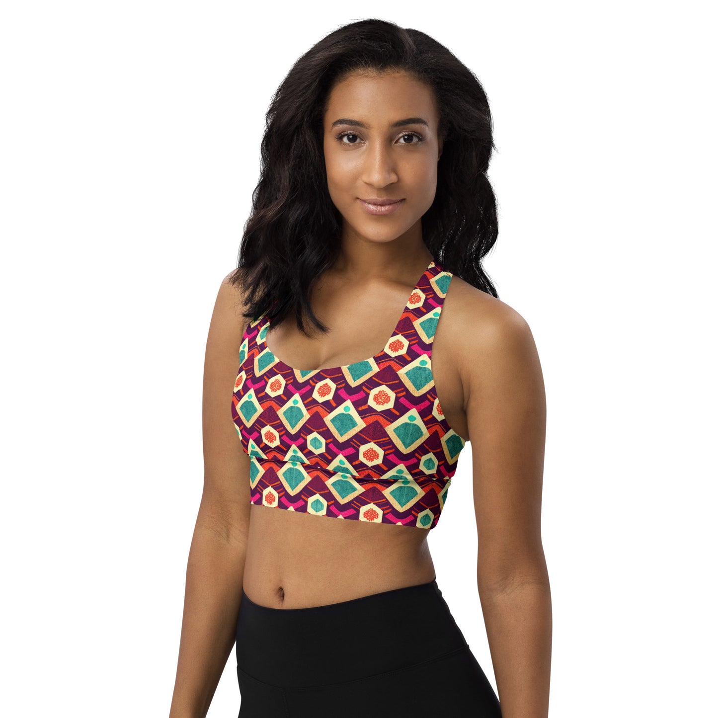 Morning Delight Longline sports bra