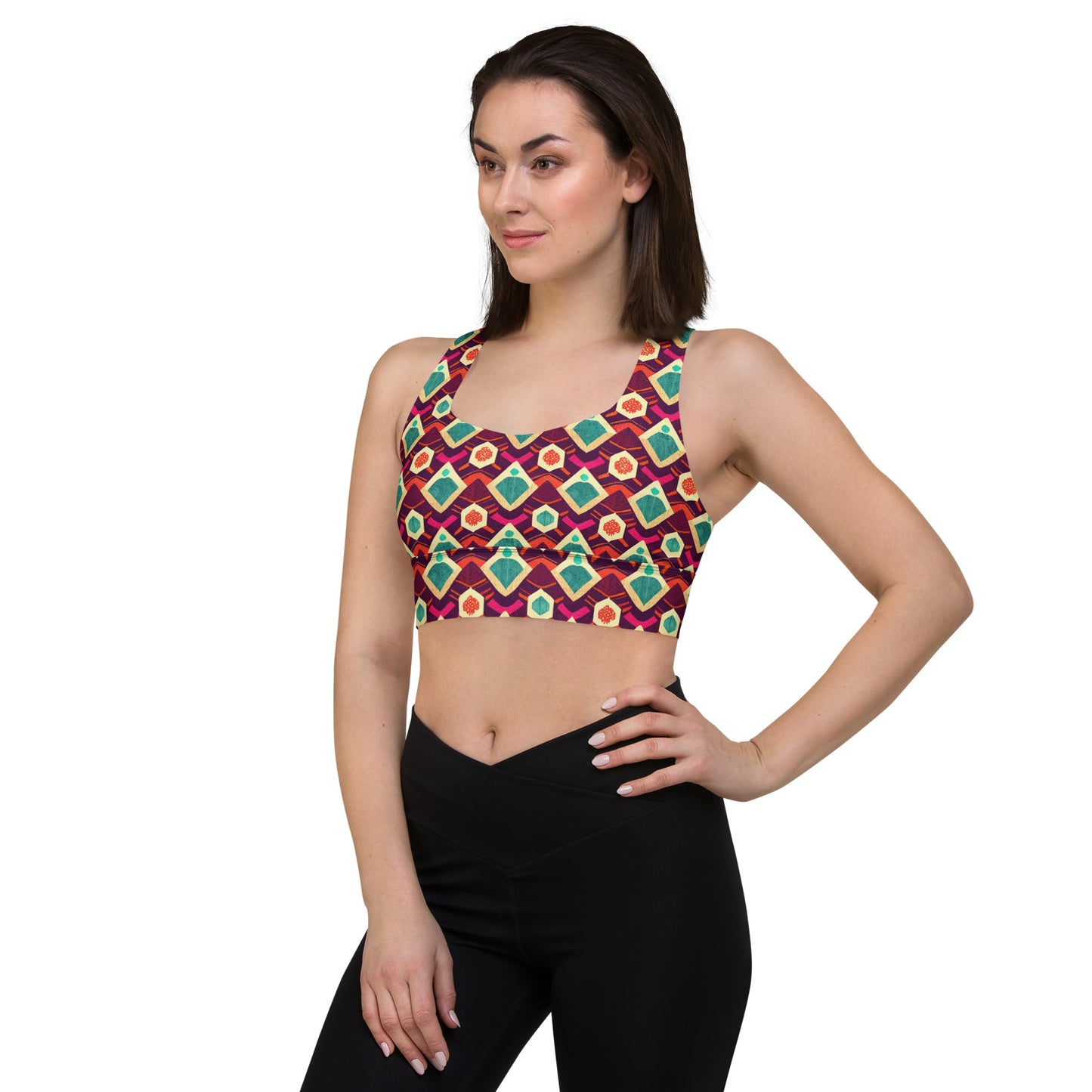 Morning Delight Longline sports bra