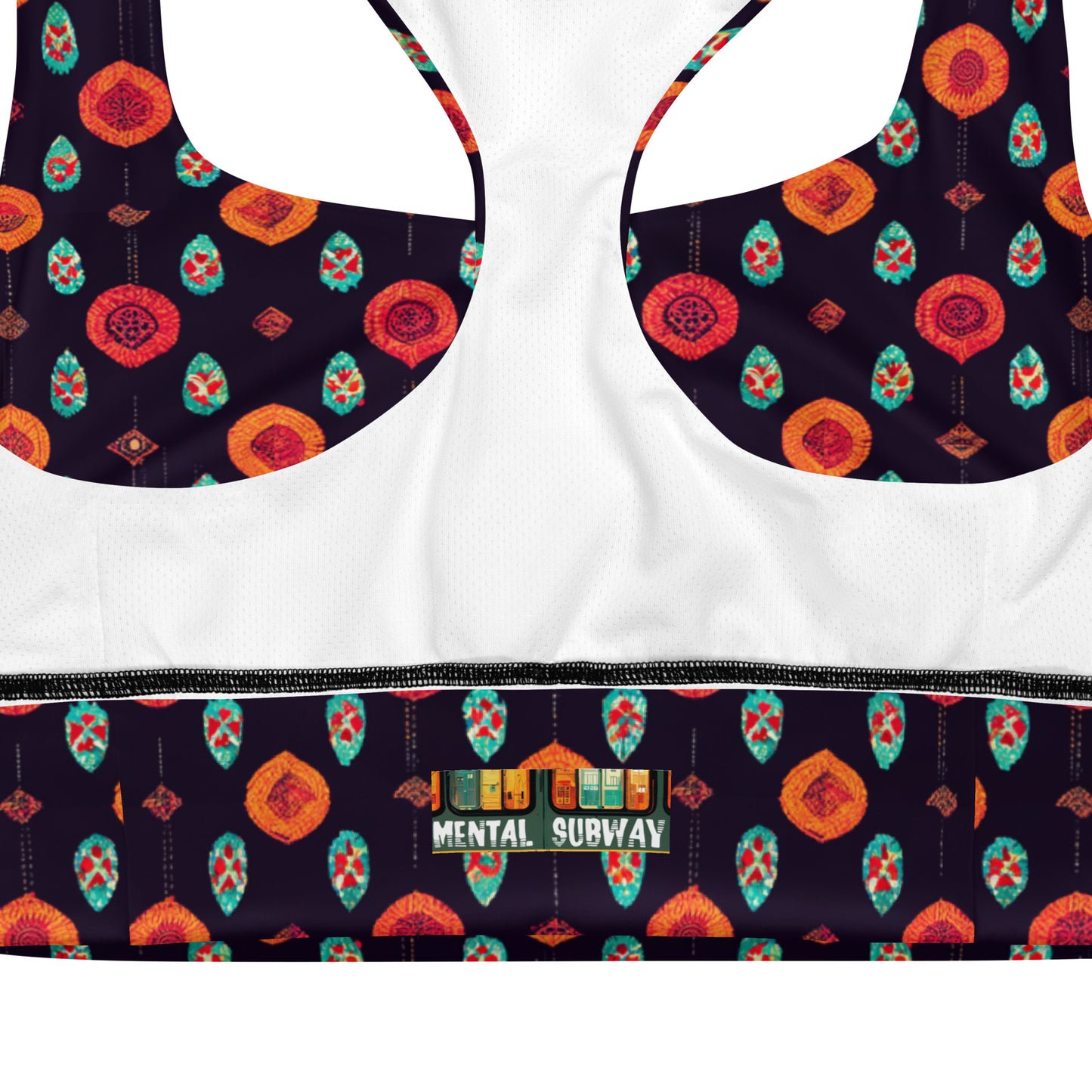 Free Spirited Flora Longline sports bra