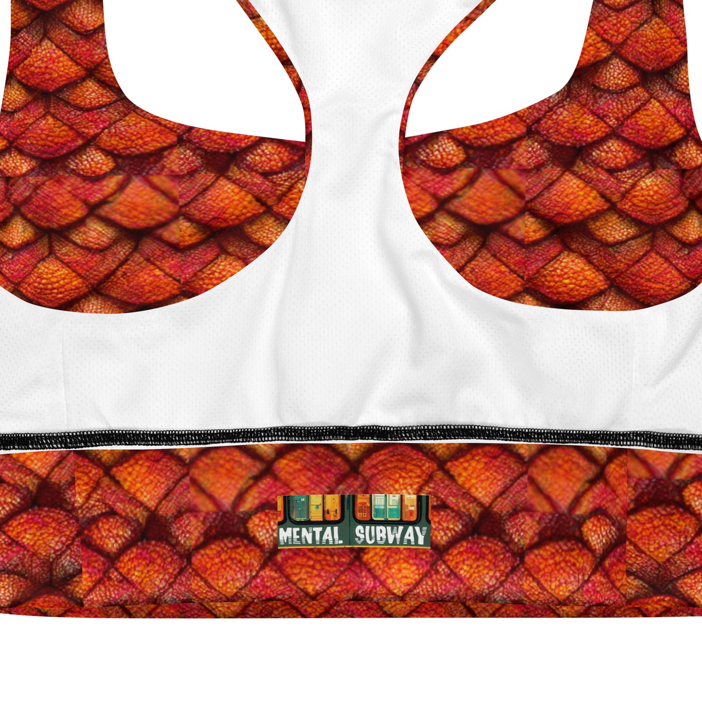 Kurtalor, the Infernal Sentinel of Joy and Peace Longline sports bra