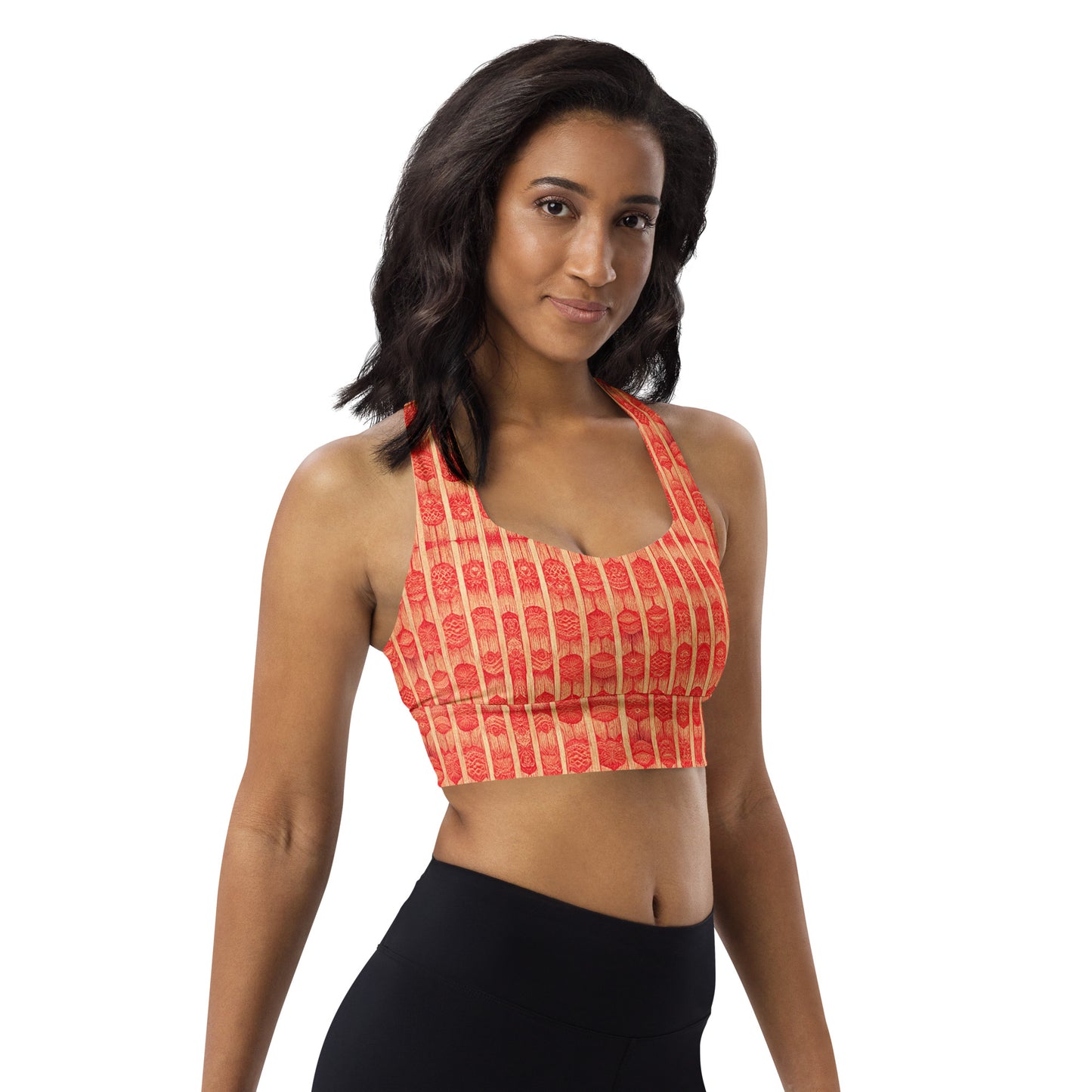 Scarlet Ribbon Longline sports bra