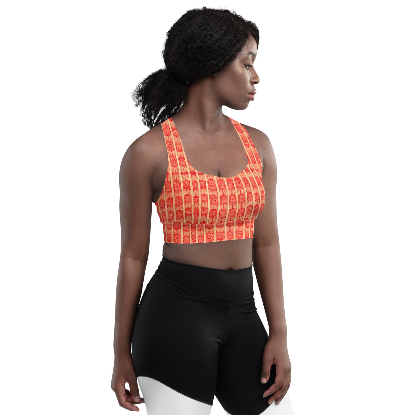 Scarlet Ribbon Longline sports bra